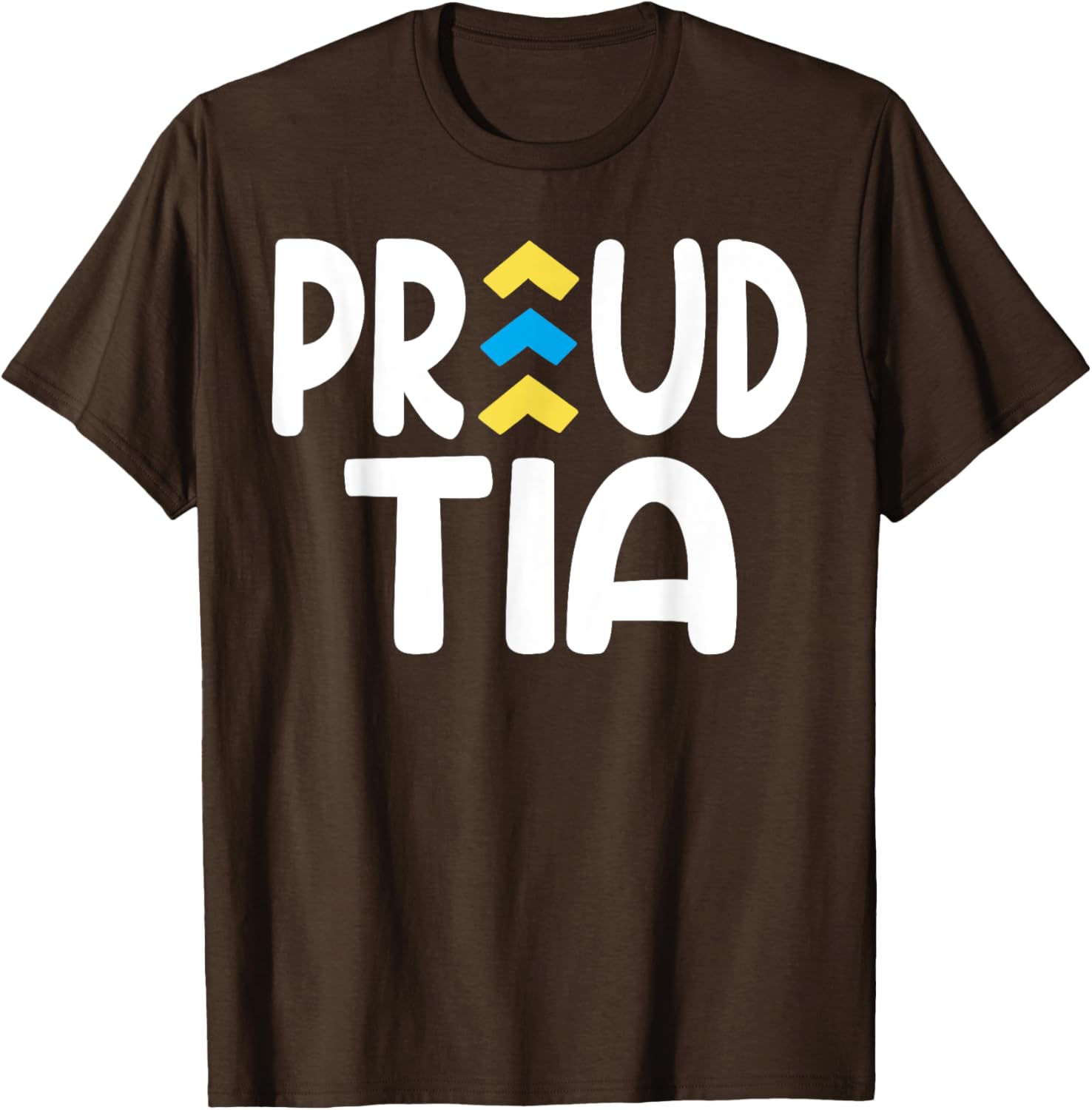Proud Tia World Down Syndrome Day Awareness Socks and Aunt T-Shirt - 16