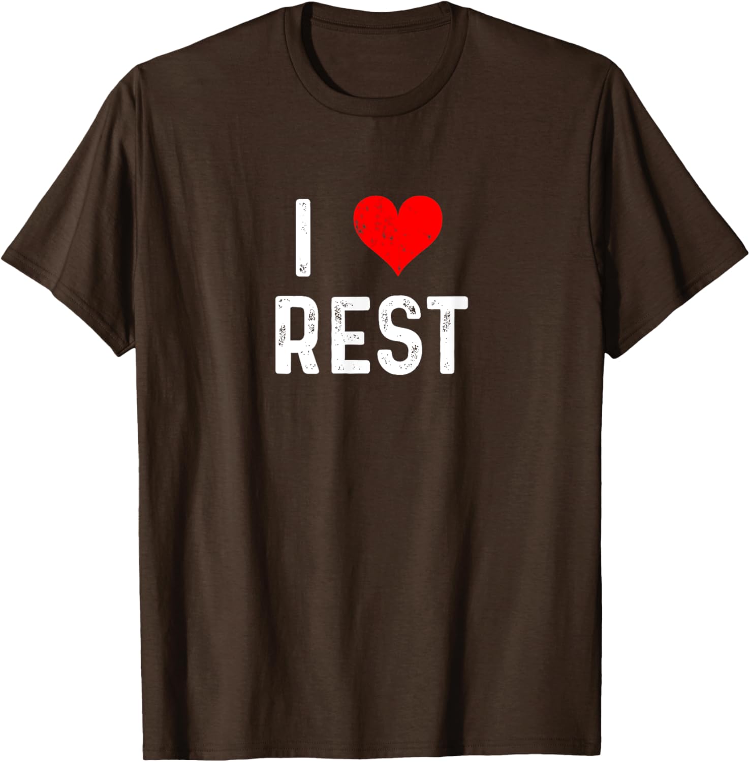 I Love Rest Heart Relaxing Sleep T-Shirt for Comfort Lovers - 11