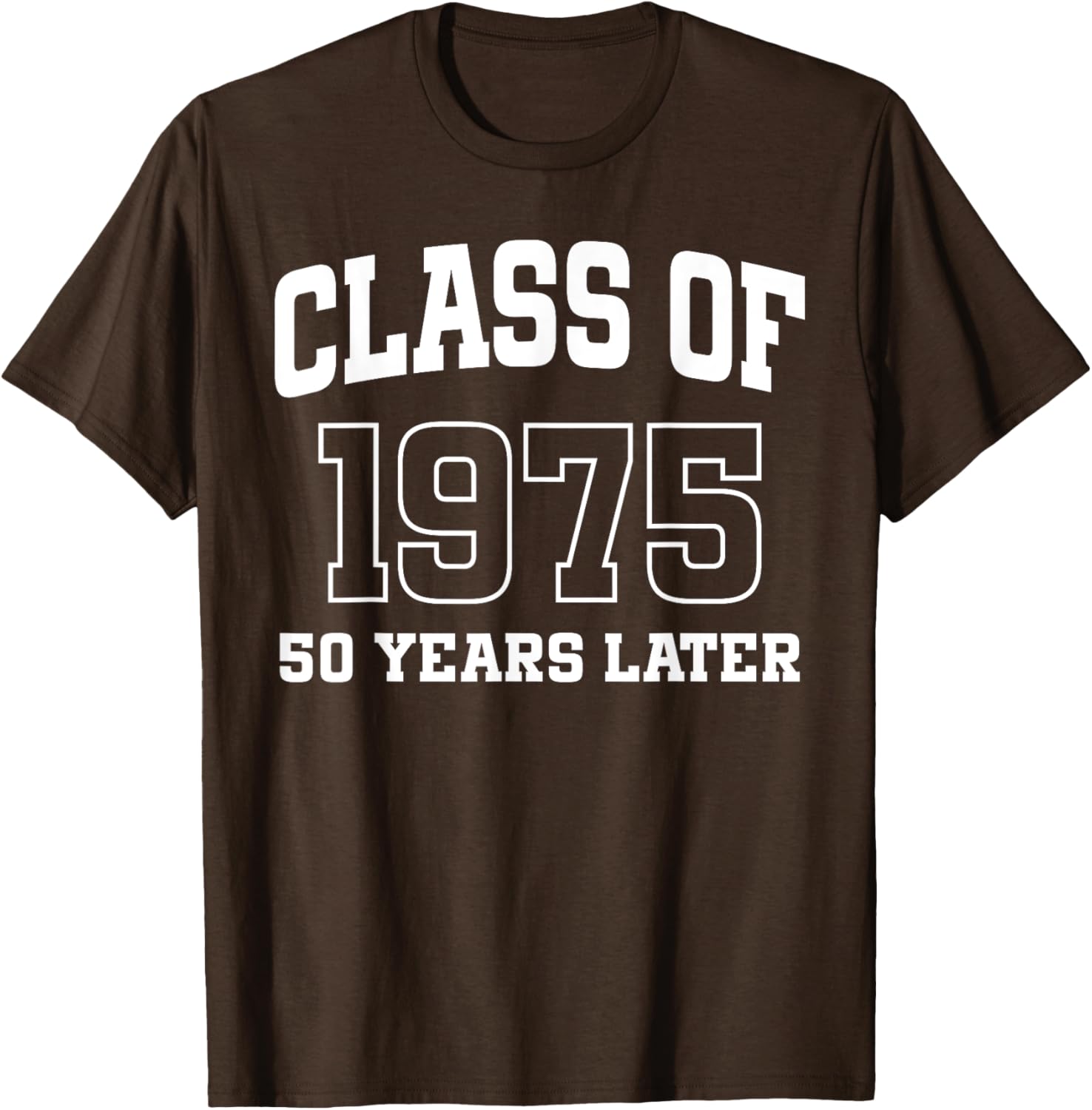 Class of 1975 50th Reunion Alumni T-Shirt for High School Graduates - 18