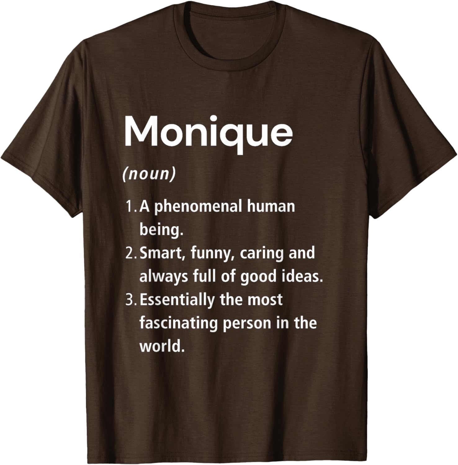 Funny Monique Name Definition T-Shirt for Unique Fashion Lovers - 20