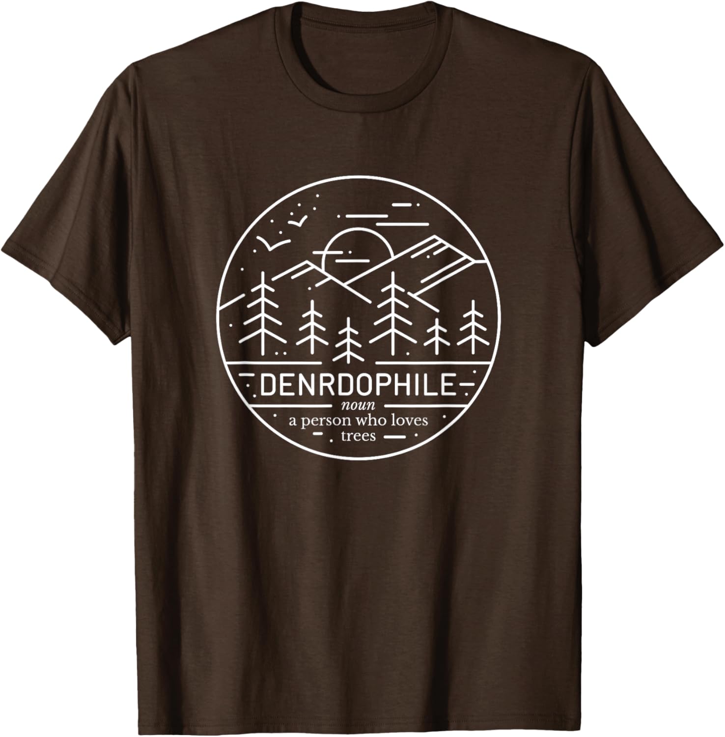 Cute Dendrophile Definition T-Shirt for Nature Lovers and Adventurers - 25