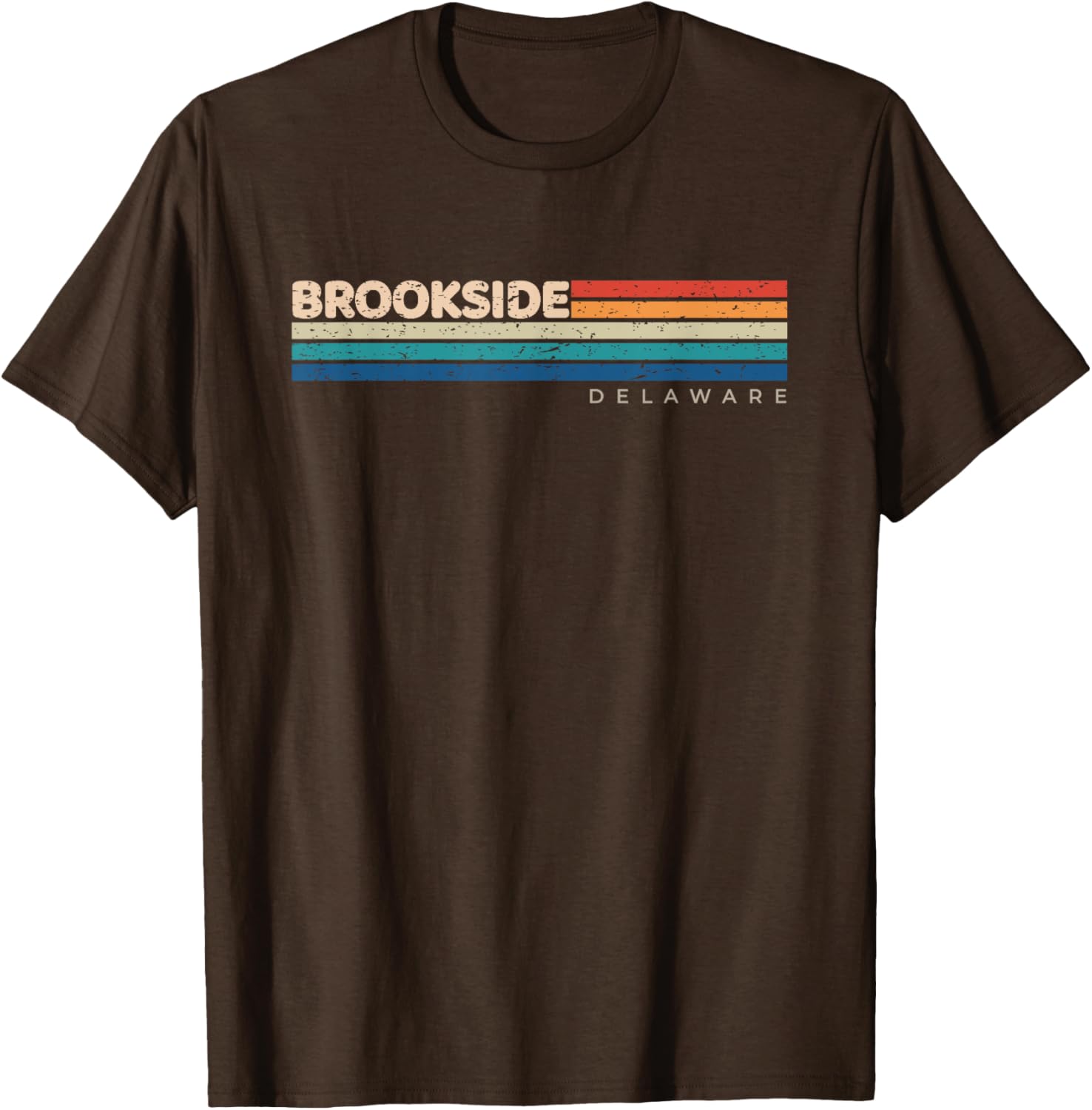 Brookside DE Retro Design T-Shirt for Stylish Comfort and Fashion - 1