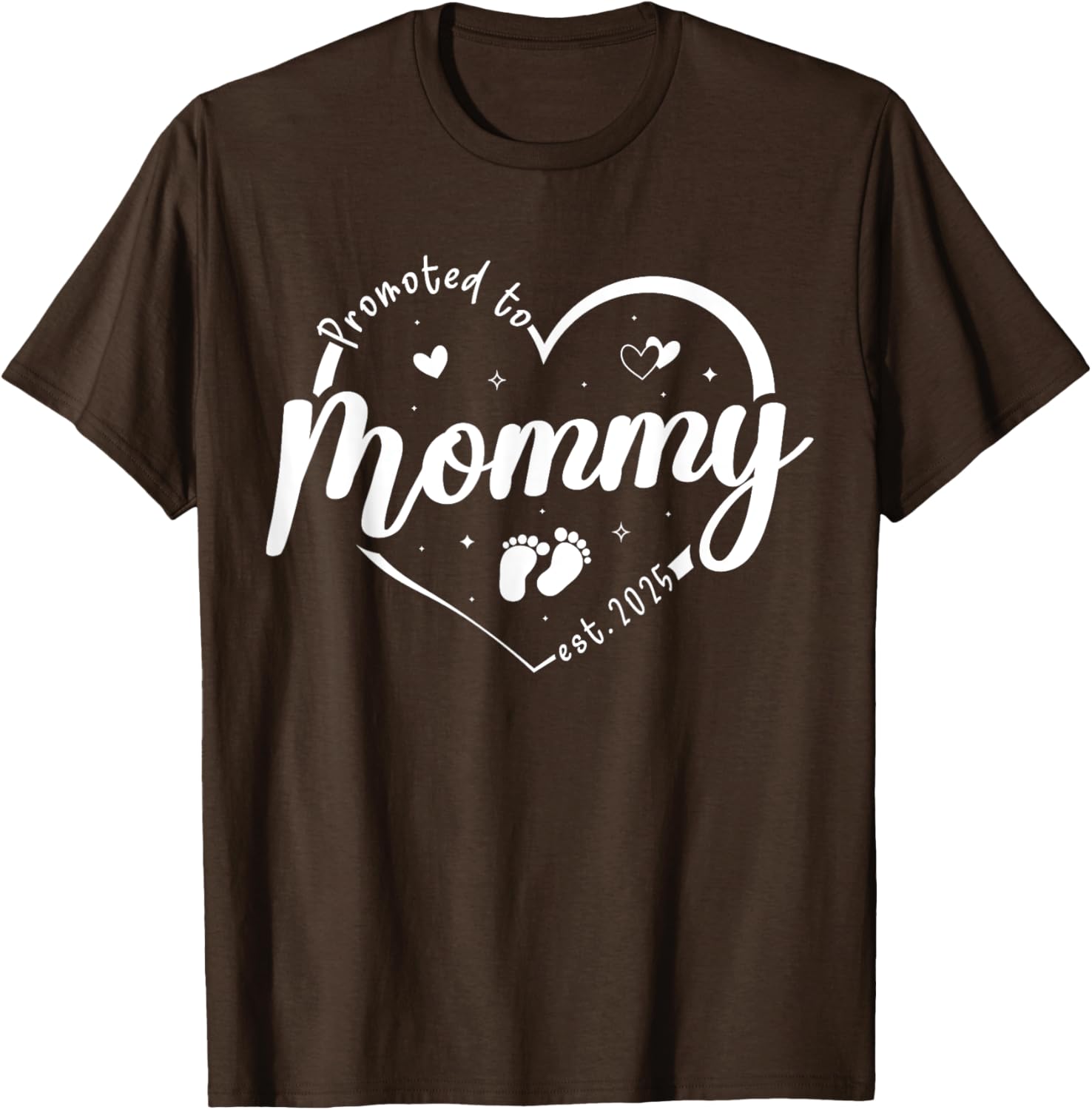 Promoted to Mommy 2025 Soon to Be Mom Mothers Day T-Shirt Gift - 3