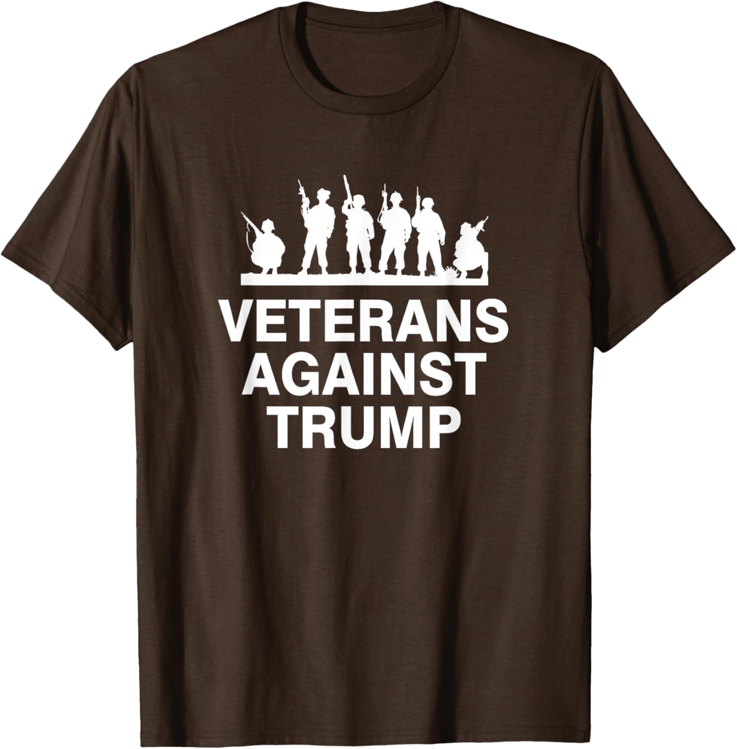 Veterans Against Trump T-Shirt for Supportive Activism and Style - 19