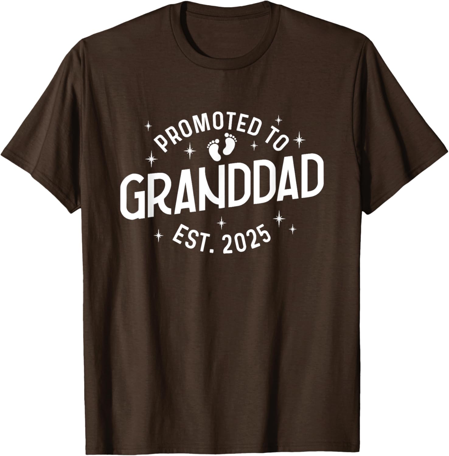 First Time Grandpa Promoted to Granddad 2025 Baby T-Shirt for New Dads - 20
