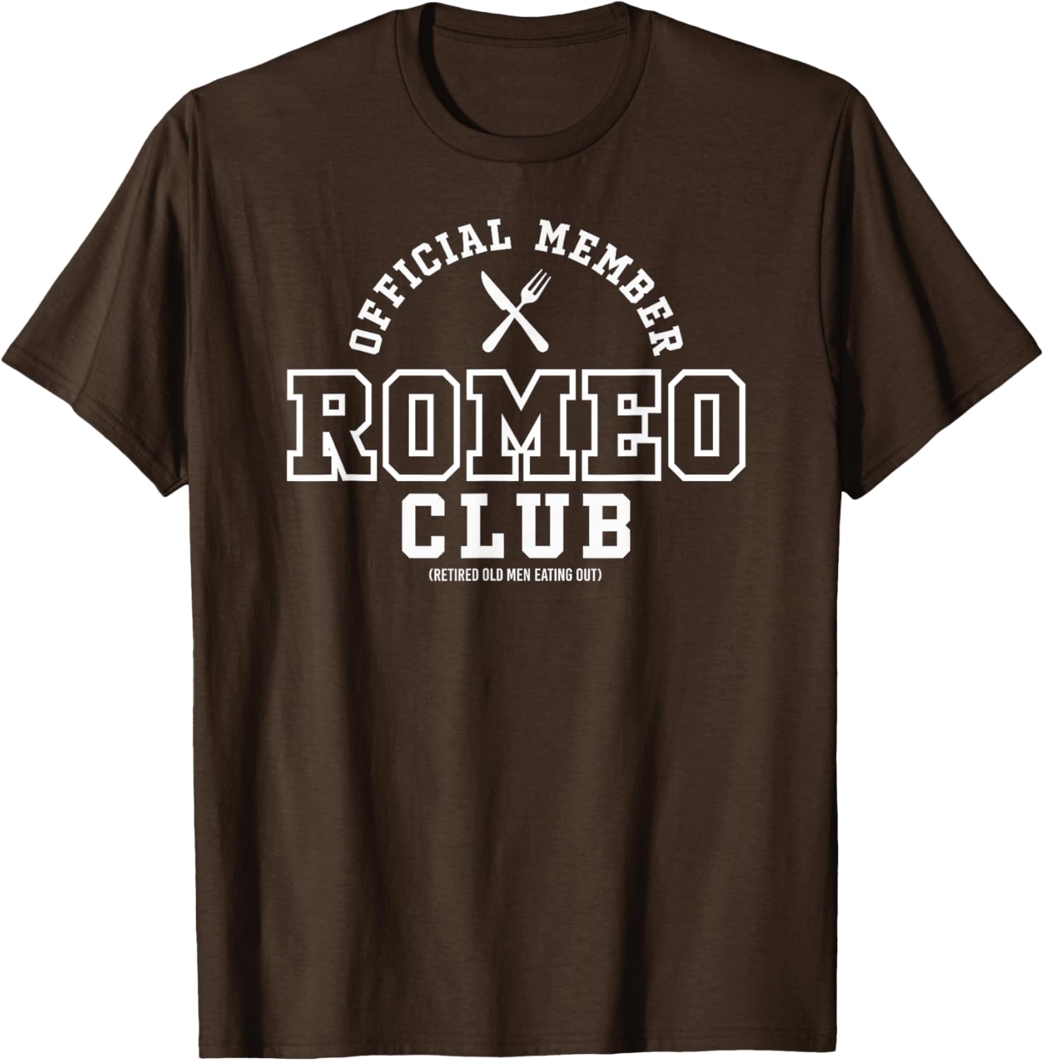 Official Member ROMEO Club White Print T-Shirt for Stylish Comfort - 19