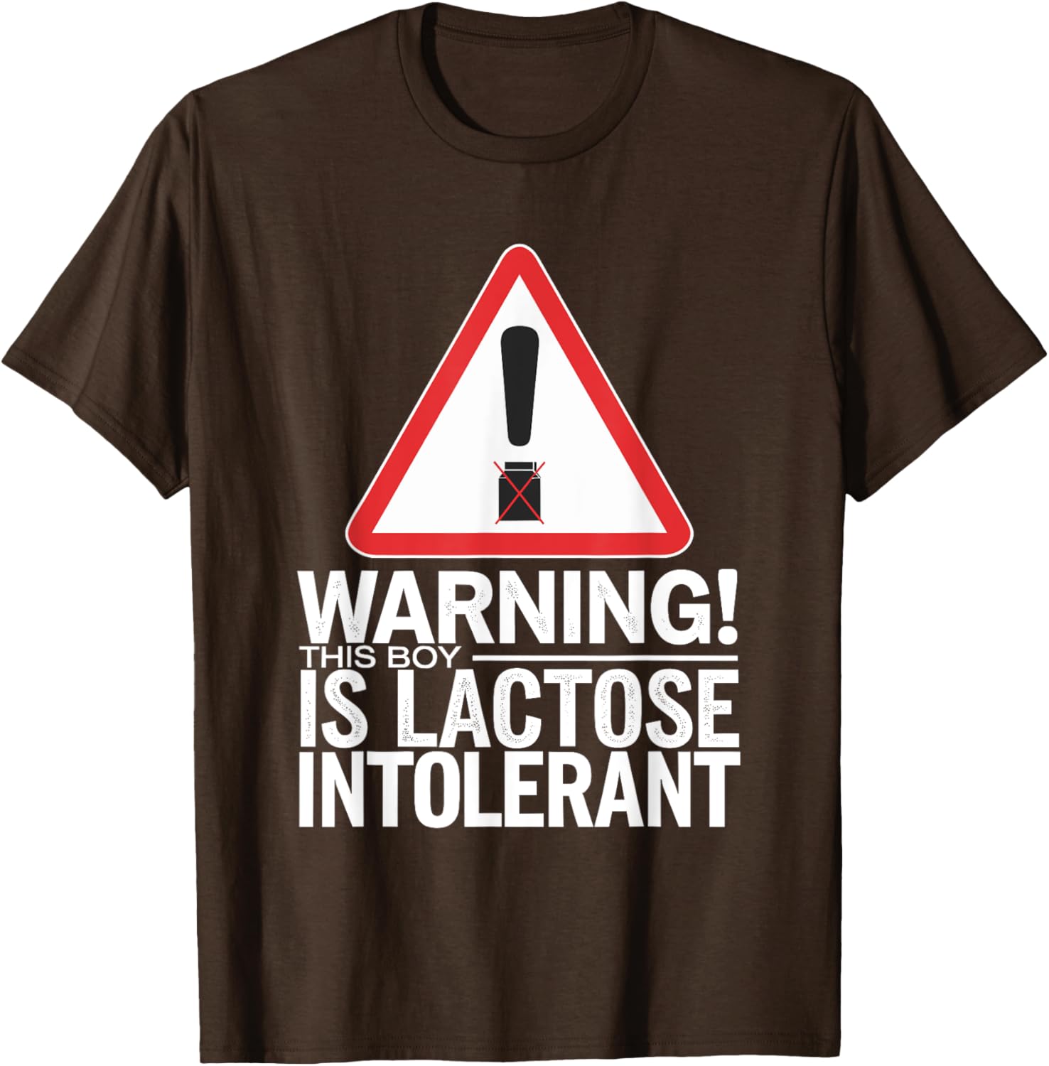 Lactose Intolerance Boy T-Shirt for Dairy Allergy Awareness and Style - 10