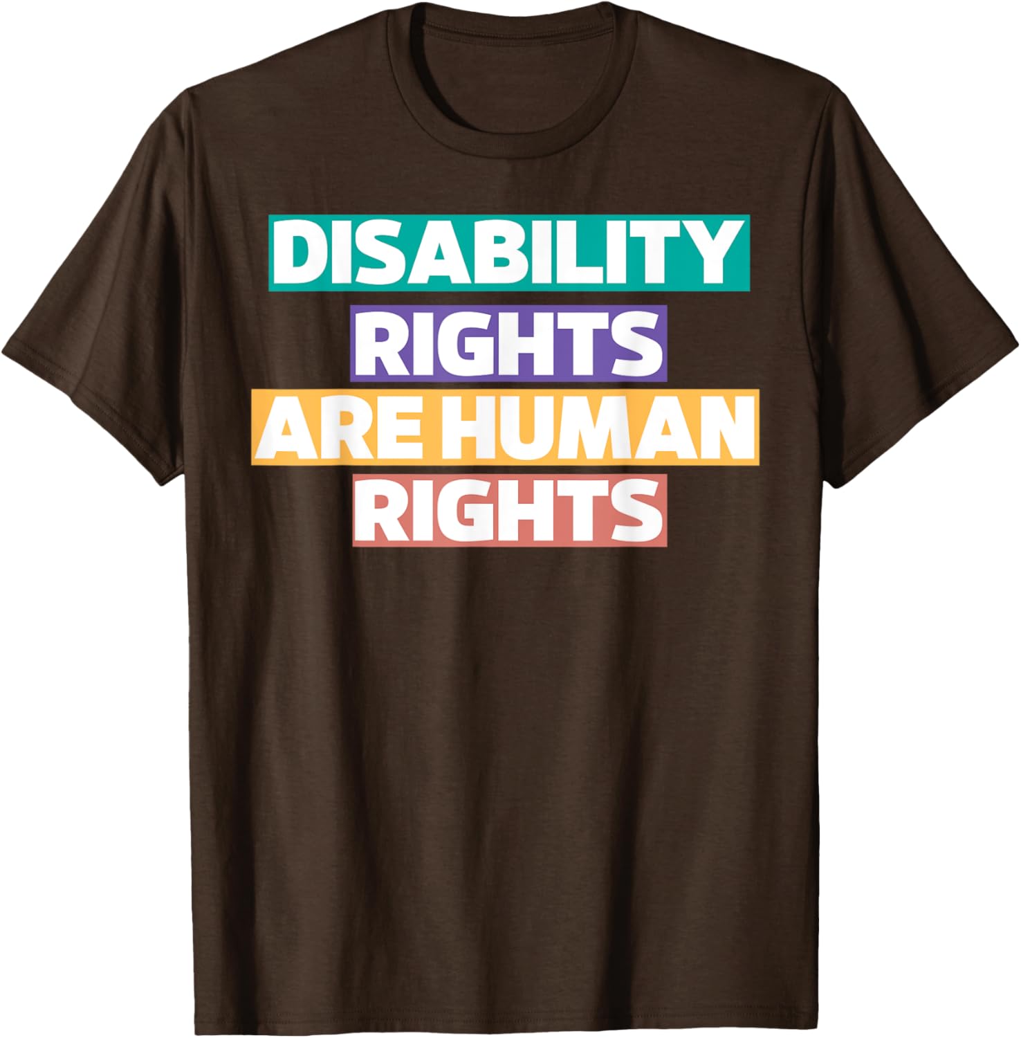 Disability Rights Are Human Rights T-Shirt for Advocacy and Style - 11