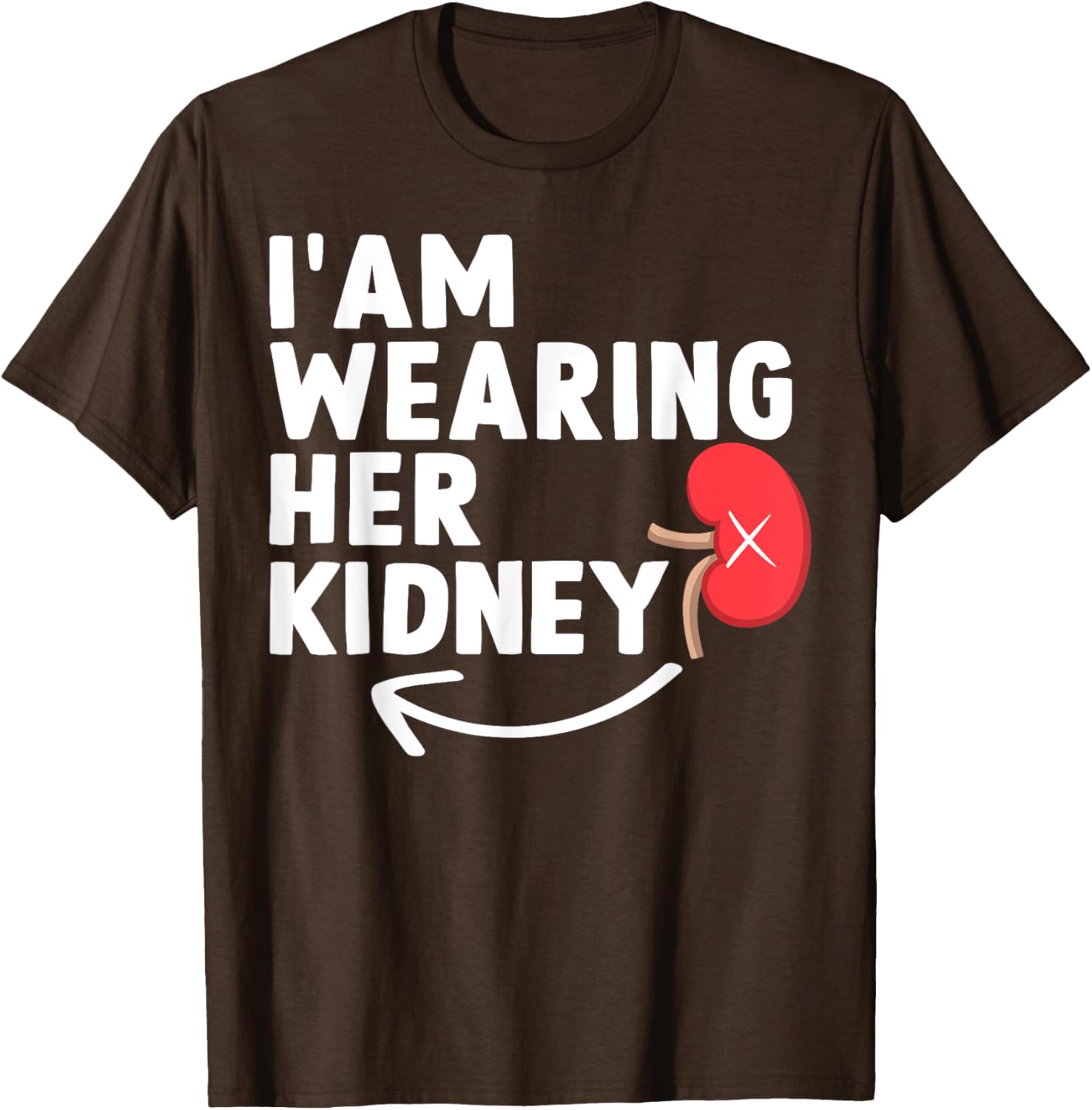 Funny Kidney Transplant Donor Wife T-Shirt for Supportive Families - 8