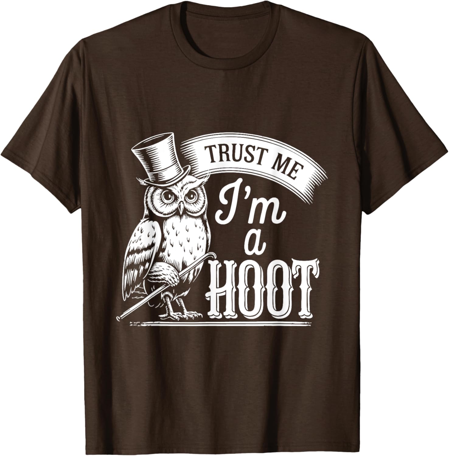 Funny Hoot Owl Sarcastic Bird T-Shirt for Hilarious Casual Wear - 2