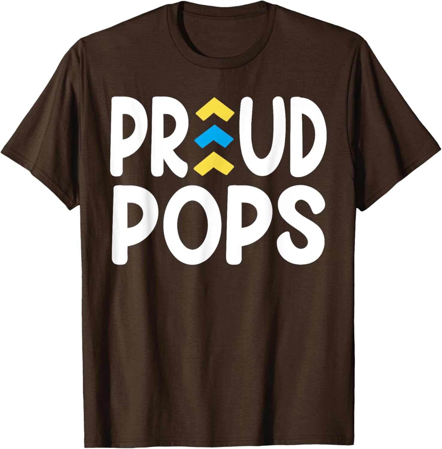Proud Pops World Down Syndrome Day Awareness Socks and Dad T-Shirt - 11