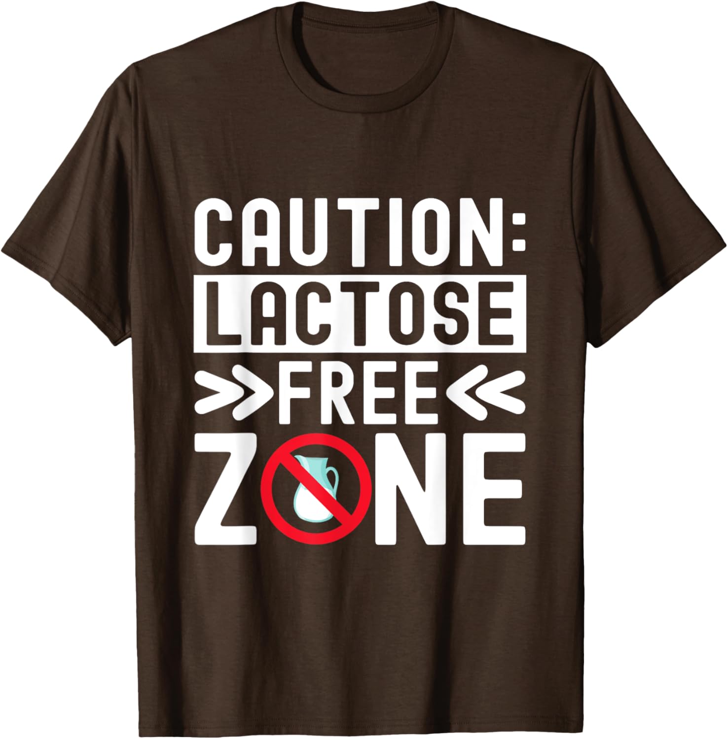 Funny Lactose Intolerance Dairy Allergy T-Shirt for Comfortable Wear - 1