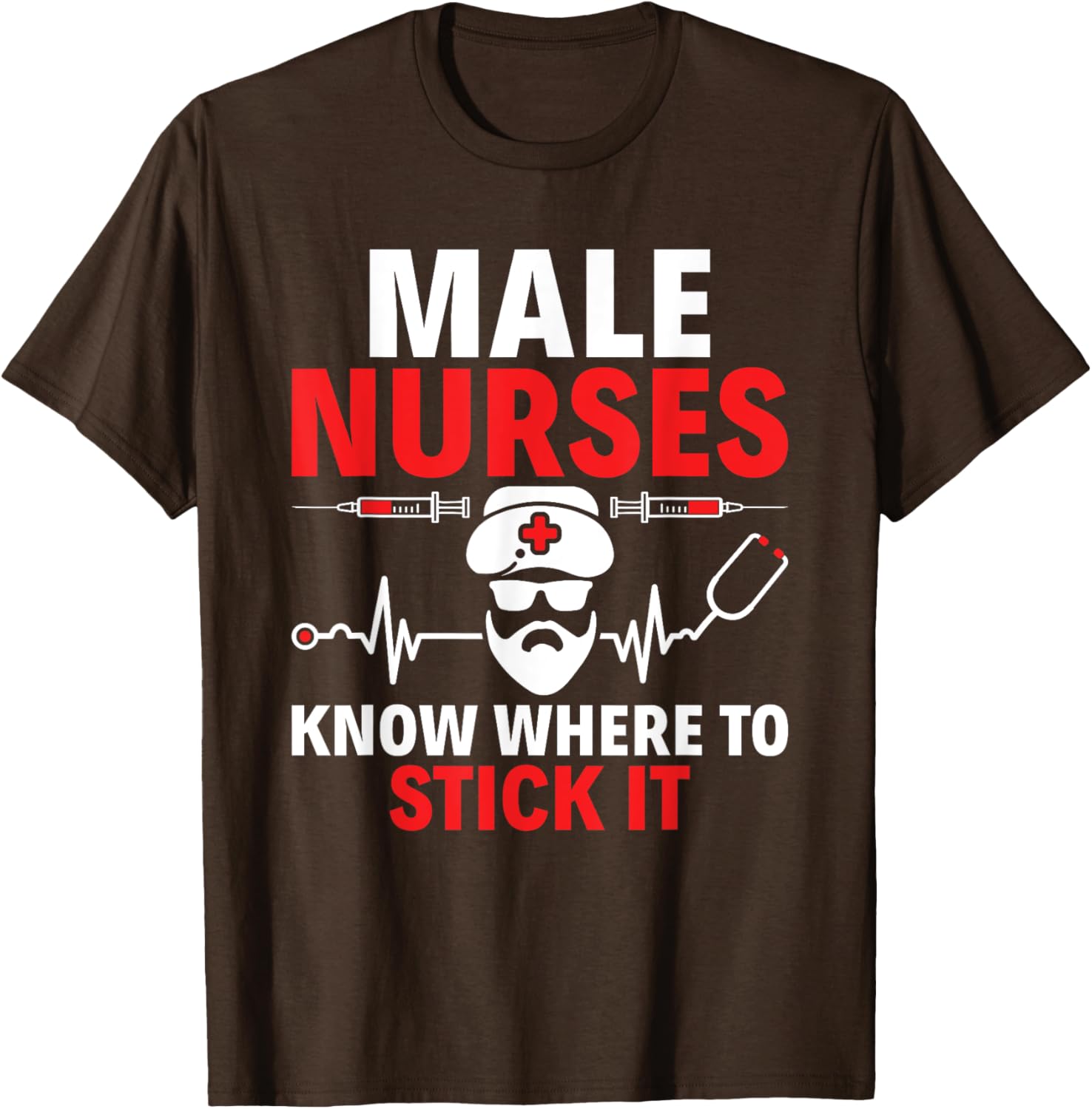 Funny Male Nurse Murse T-Shirt for RN Nurses - Great Gift Idea! - 4