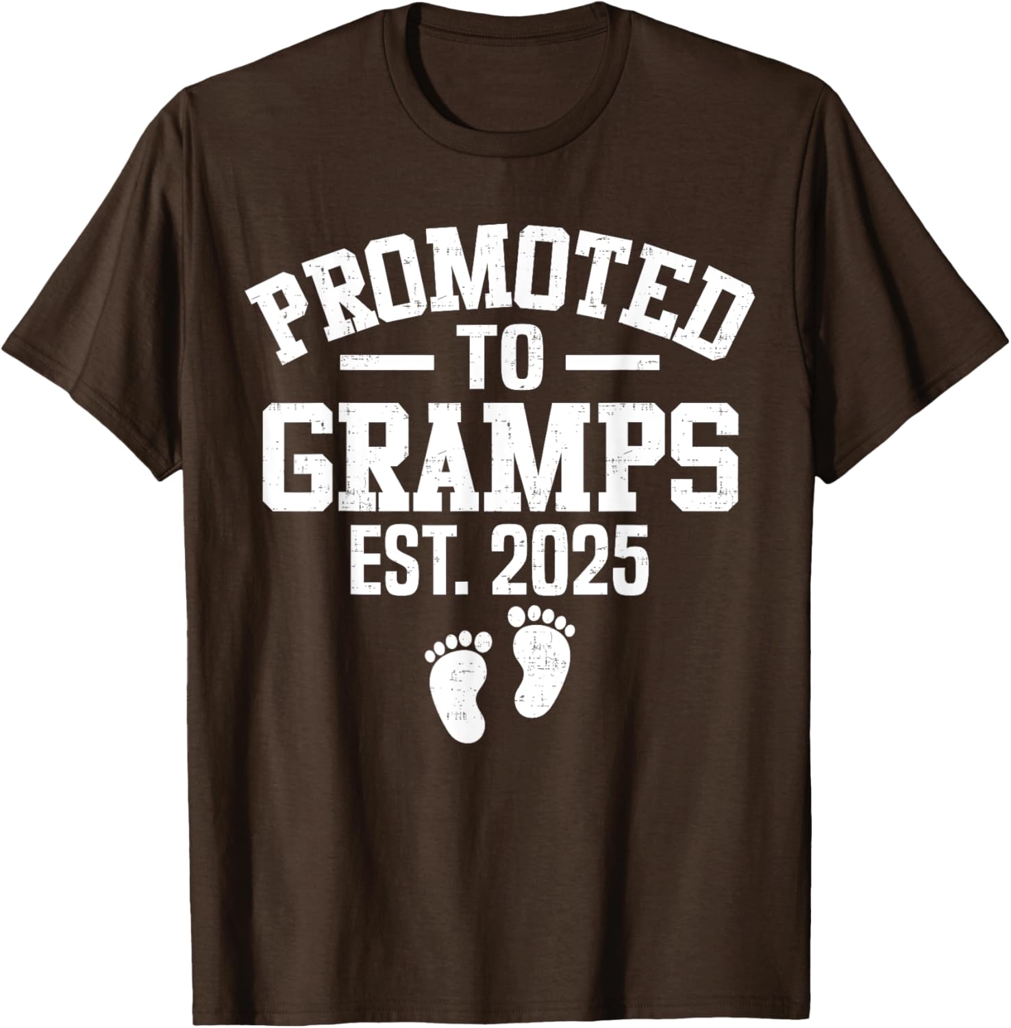 Promoted To Gramps 2025 First Time Grandpa T-Shirt for Men - 21