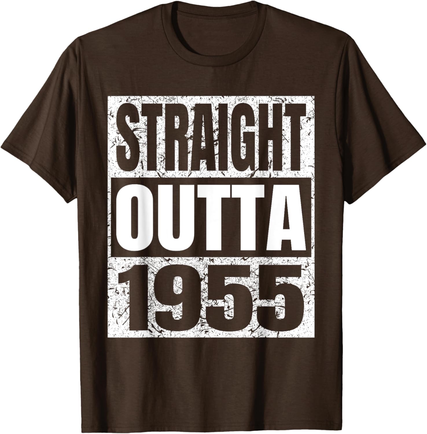 Vintage 1955 Birthday T-Shirt Straight Outta 1955 Classic Retro Style - 15