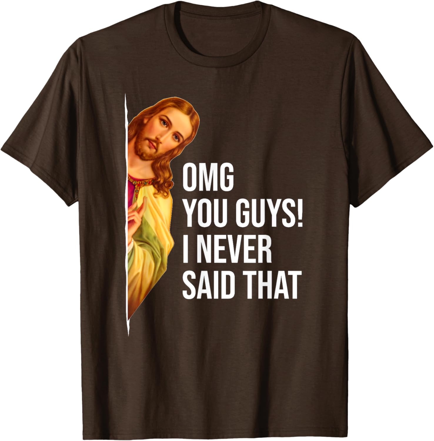 Funny Easter T-Shirt Jesus Sarcasm OMG You Guys Cool Graphic Tee - 5