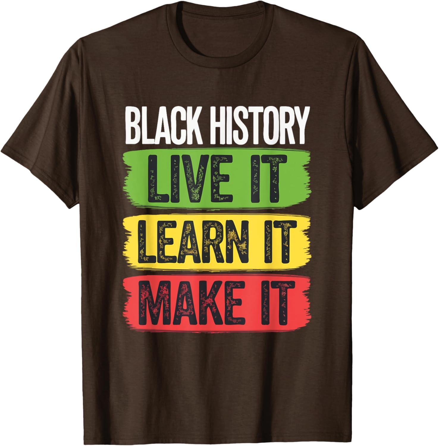 Celebrate Black History with Afro Motivation T-Shirt for All Day Comfort - 3