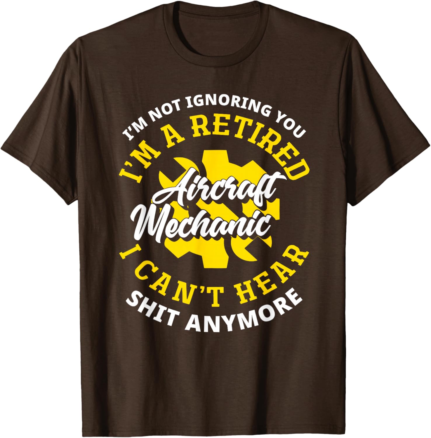 Retired Aircraft Mechanic T-Shirt – Funny Gift for Plane Lovers - 8