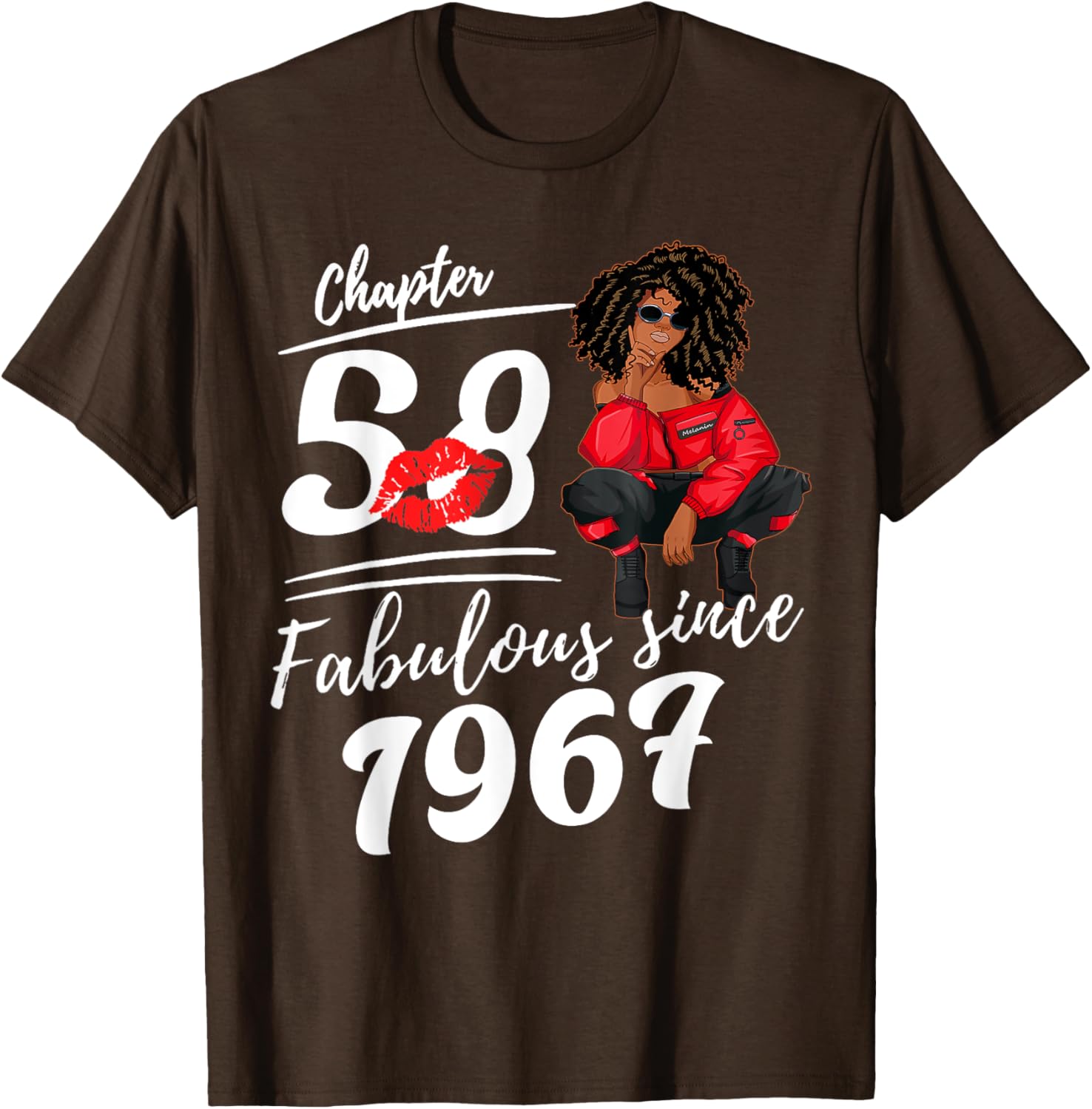 Fabulous Since 1967 58th Birthday Queen T-Shirt for Women Celebrations - 9