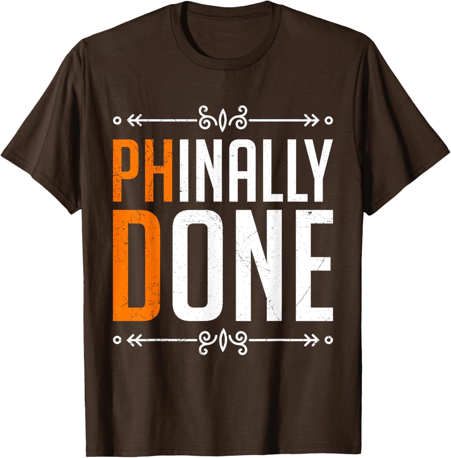Doctorate PHINALLY DONE Funny Dissertation T-Shirt for Graduates - 2