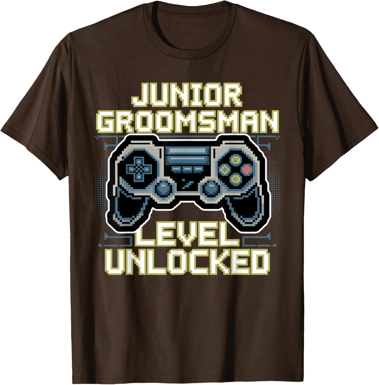 Cute Junior Groomsman Gaming T-Shirt for Boys - Perfect Wedding Outfit - 3