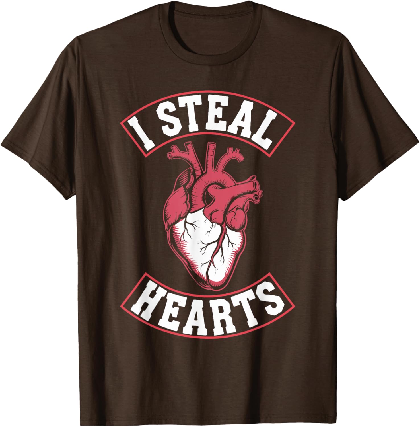 I Steal Hearts Goth Valentine's Day T-Shirt for Unique Style Lovers - 2