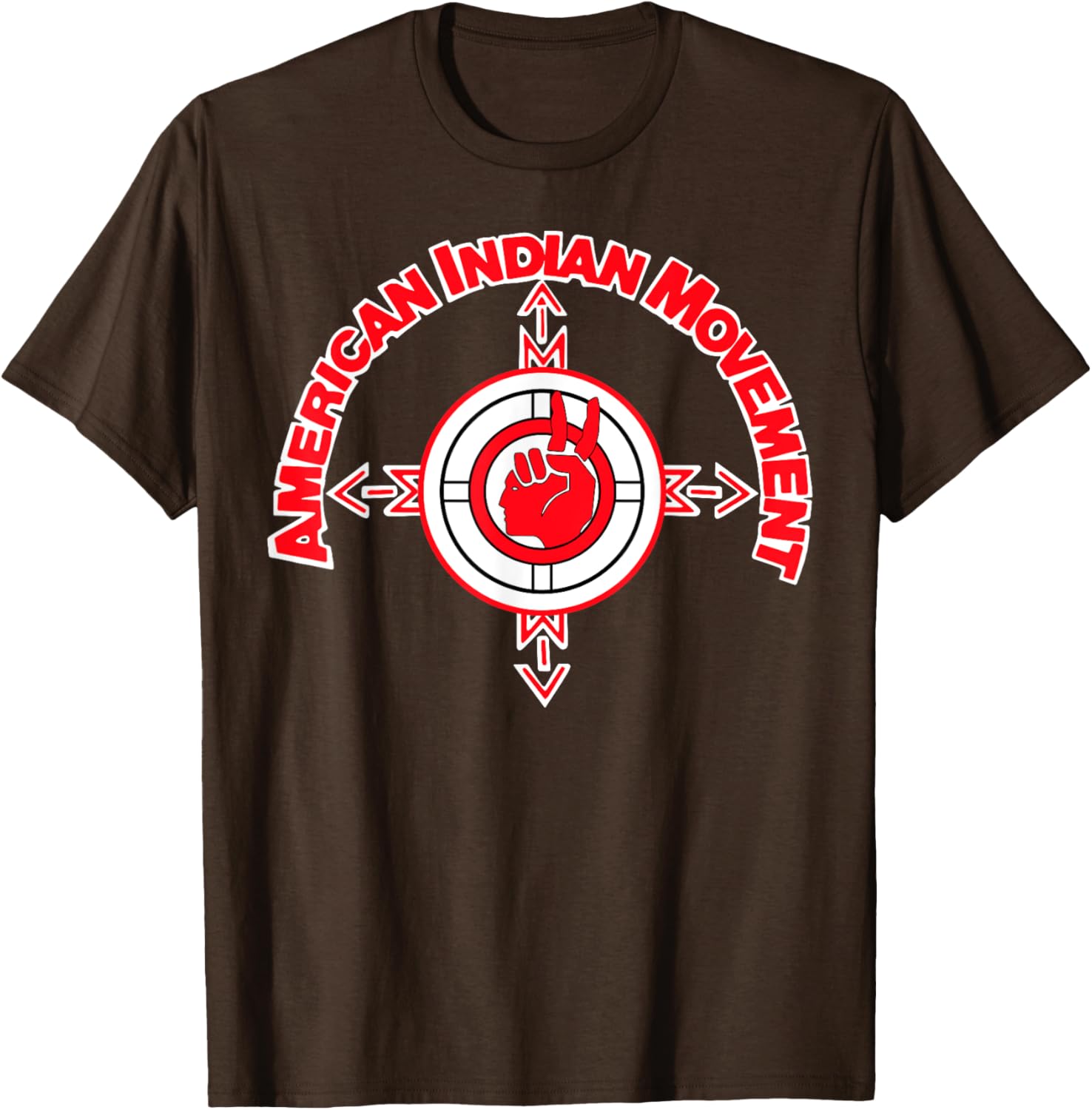 American Indian Movement T-Shirt Stylish Graphic Tee for Supporters - 9