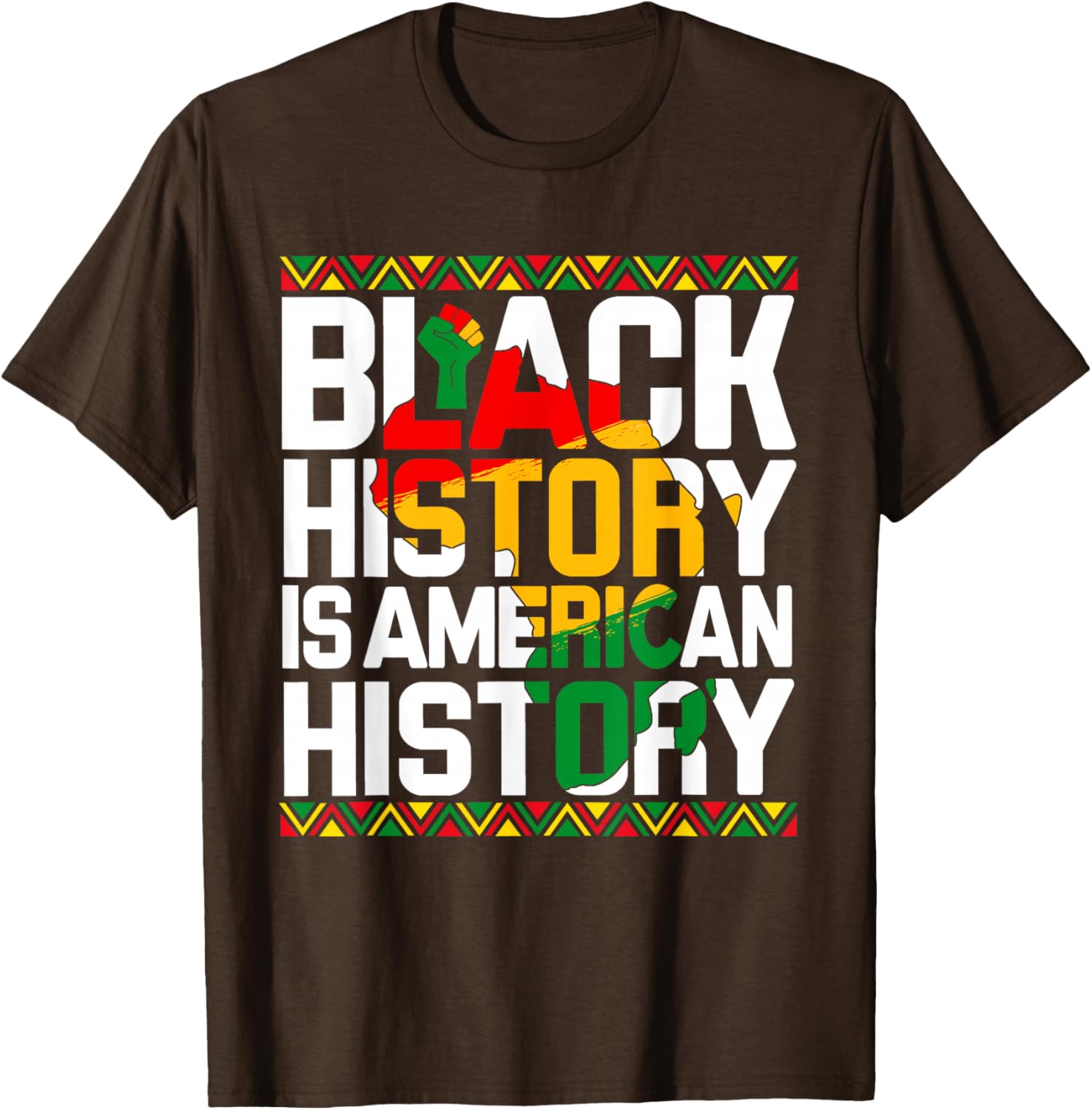 Black History is American History T-Shirt for Melanin Pride and Unity - 10
