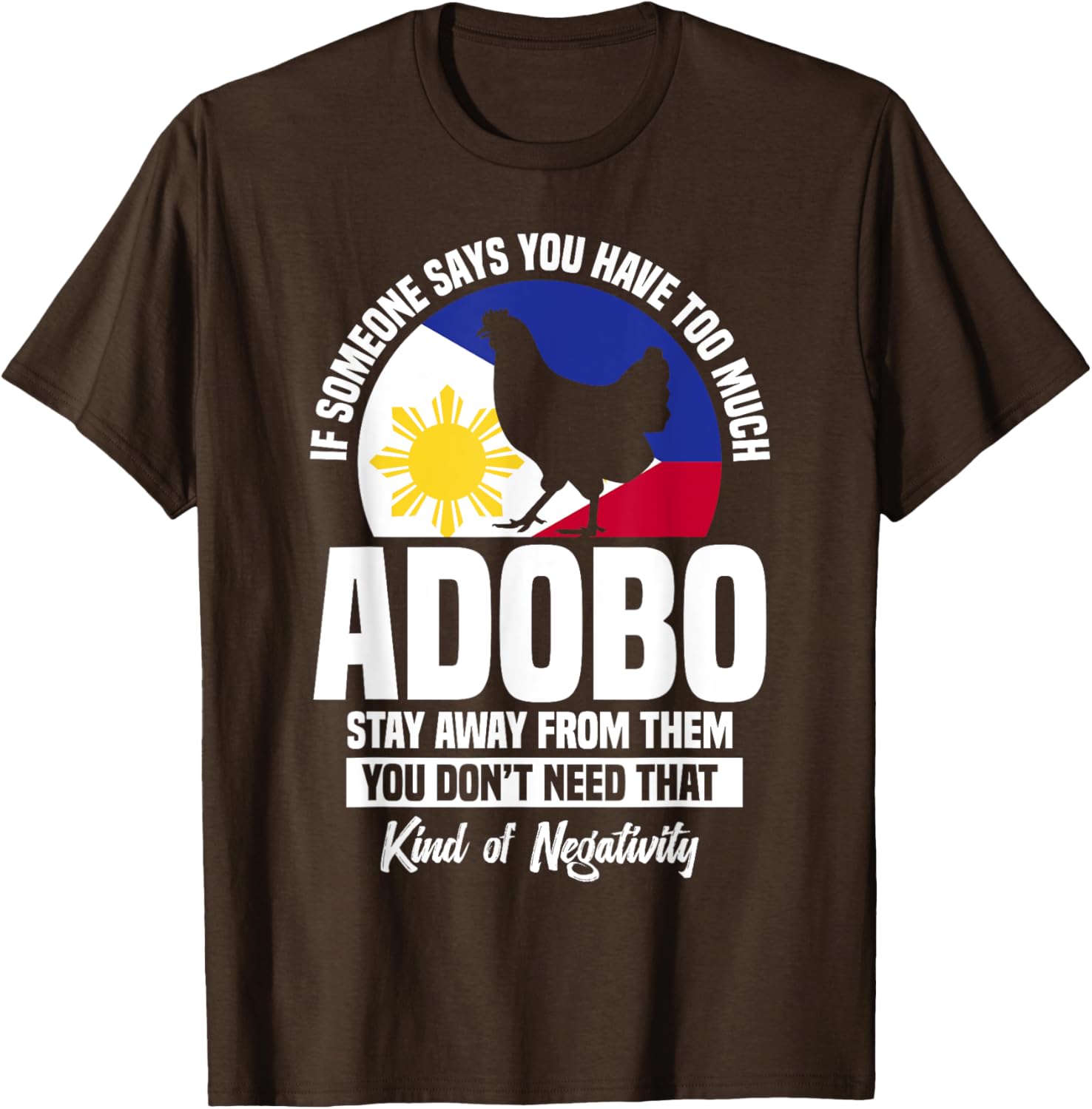 Chicken Adobo Lover T-Shirt for Filipino Food Fans and Snack Lovers - 12