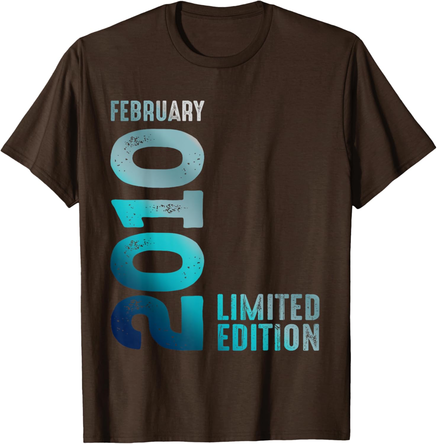February 2010 Limited Edition Birthday T-Shirt for Unique Celebrations - 8
