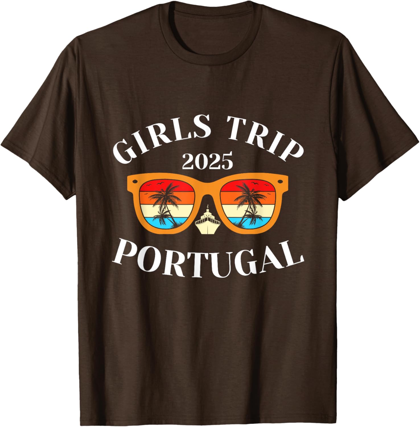 Girls Trip Portugal 2025 T-Shirt for Fun Travel Adventures - 11