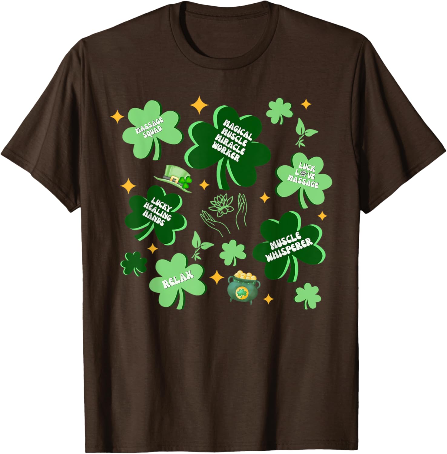 St Patricks Day Massage Therapist Graduation T-Shirt for LMTs - 15