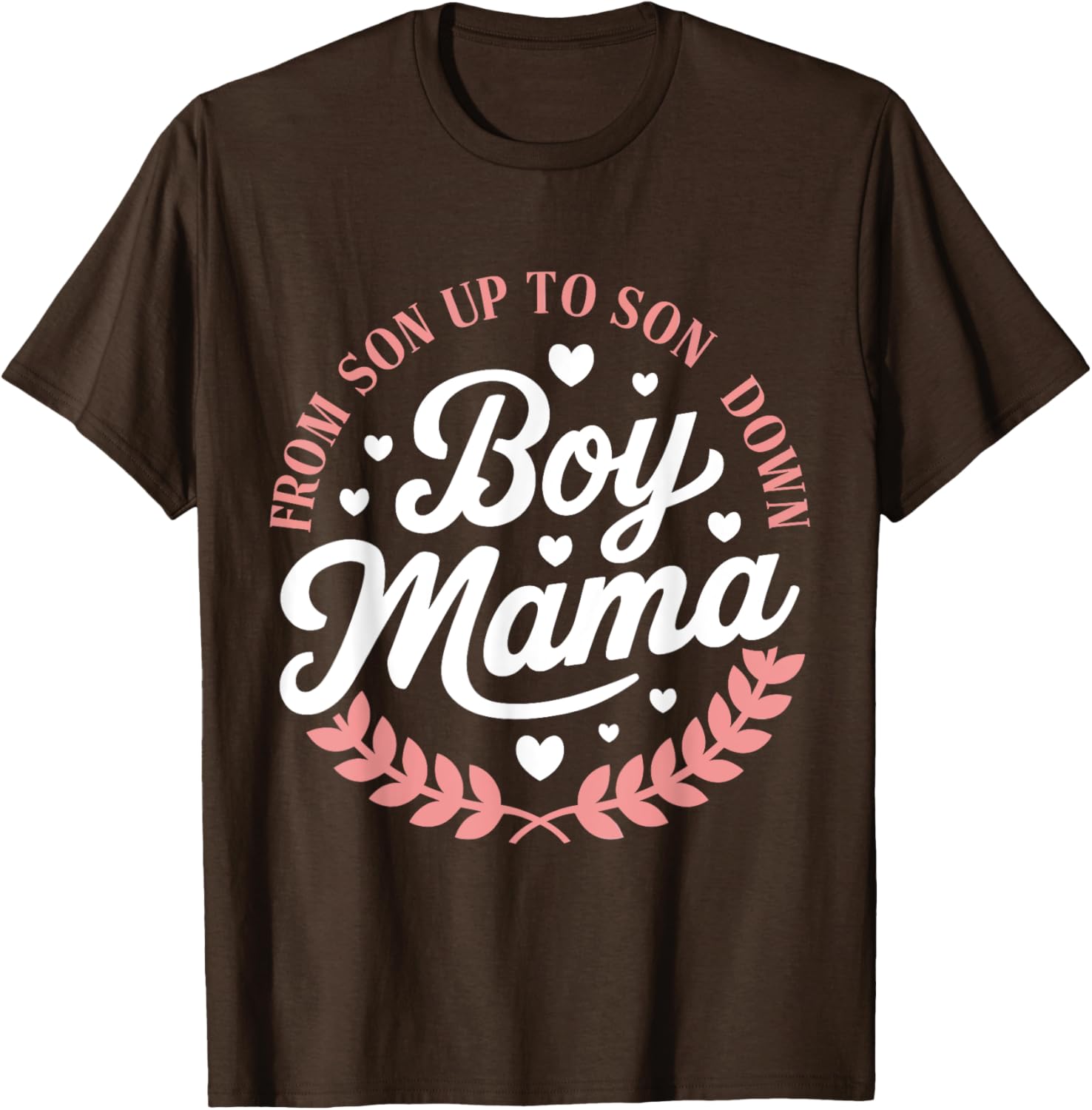 Funny Boy Mama T-Shirt for Moms Celebrate Mother's Day in Style - 2