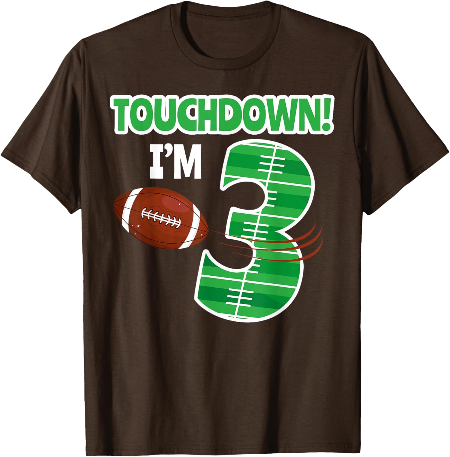 Football 3rd Birthday Party T-Shirt for Kids - Perfect for Game Lovers - 9
