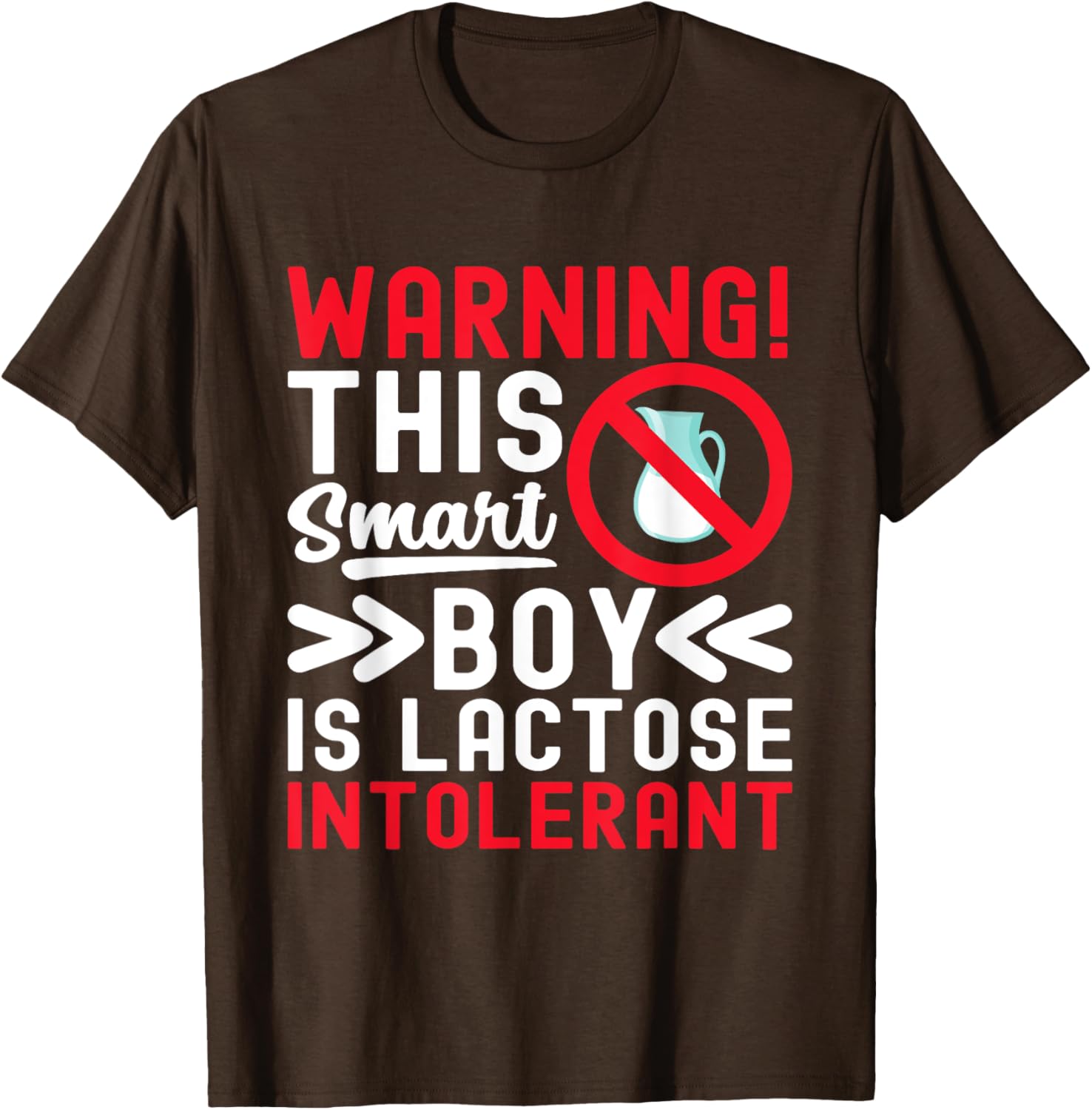 Lactose Intolerance Boy Dairy Allergy T-Shirt for Fun and Comfort - 9