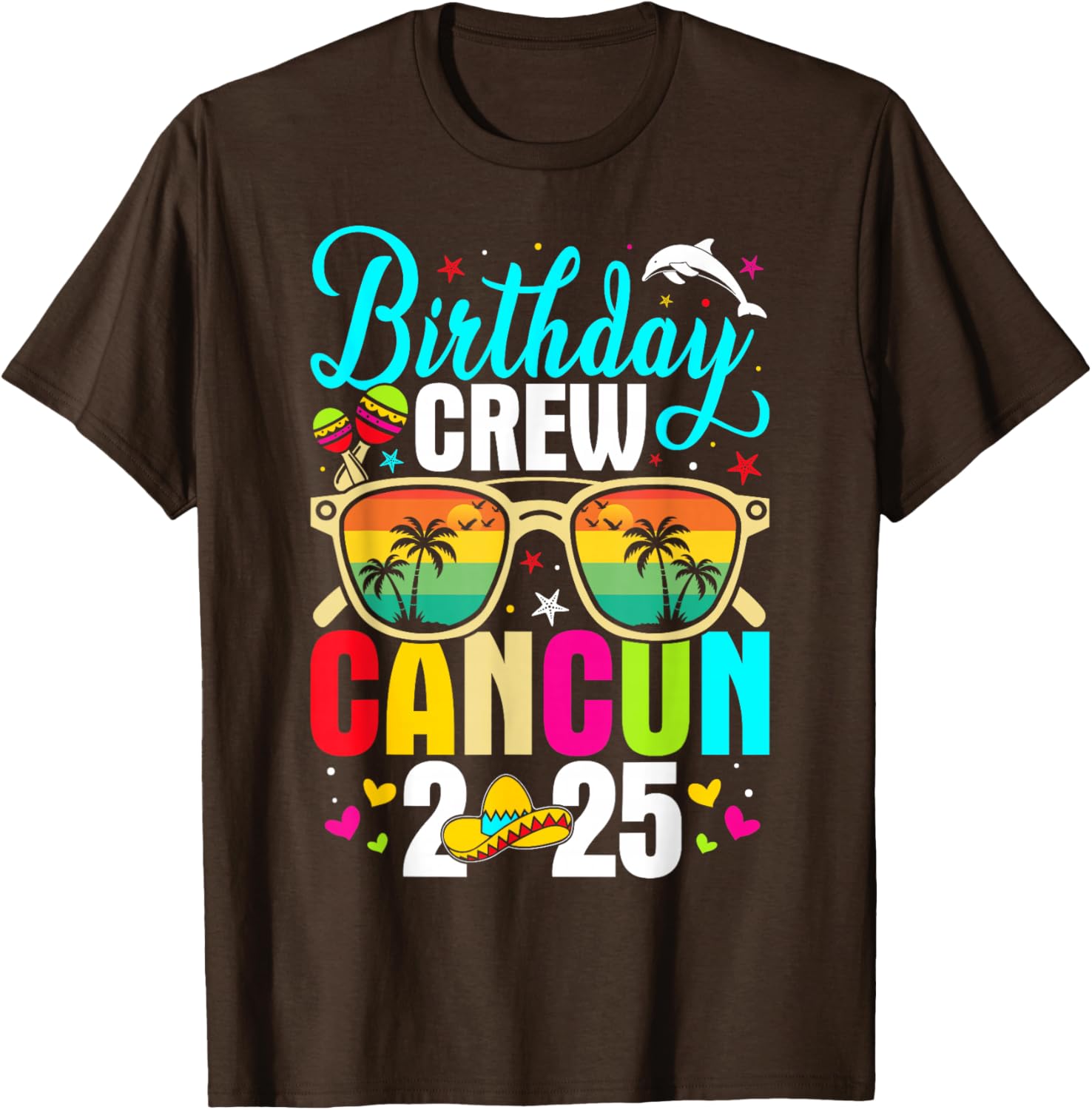 Fun Matching Cancun Birthday Boy Trip T-Shirt for 2025 Celebration - 7