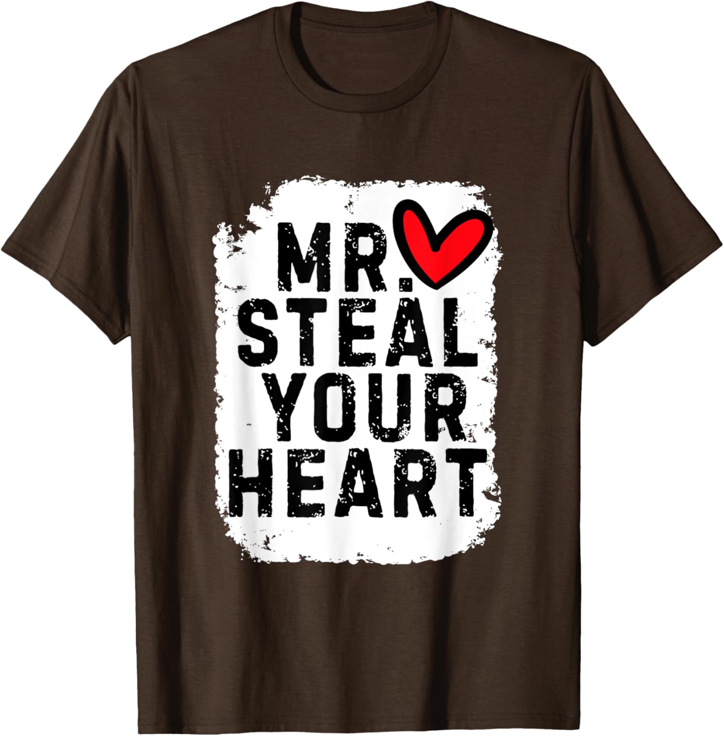 Mr Steal Your Heart Boys Toddler Valentine's Day T-Shirt for Kids - 22
