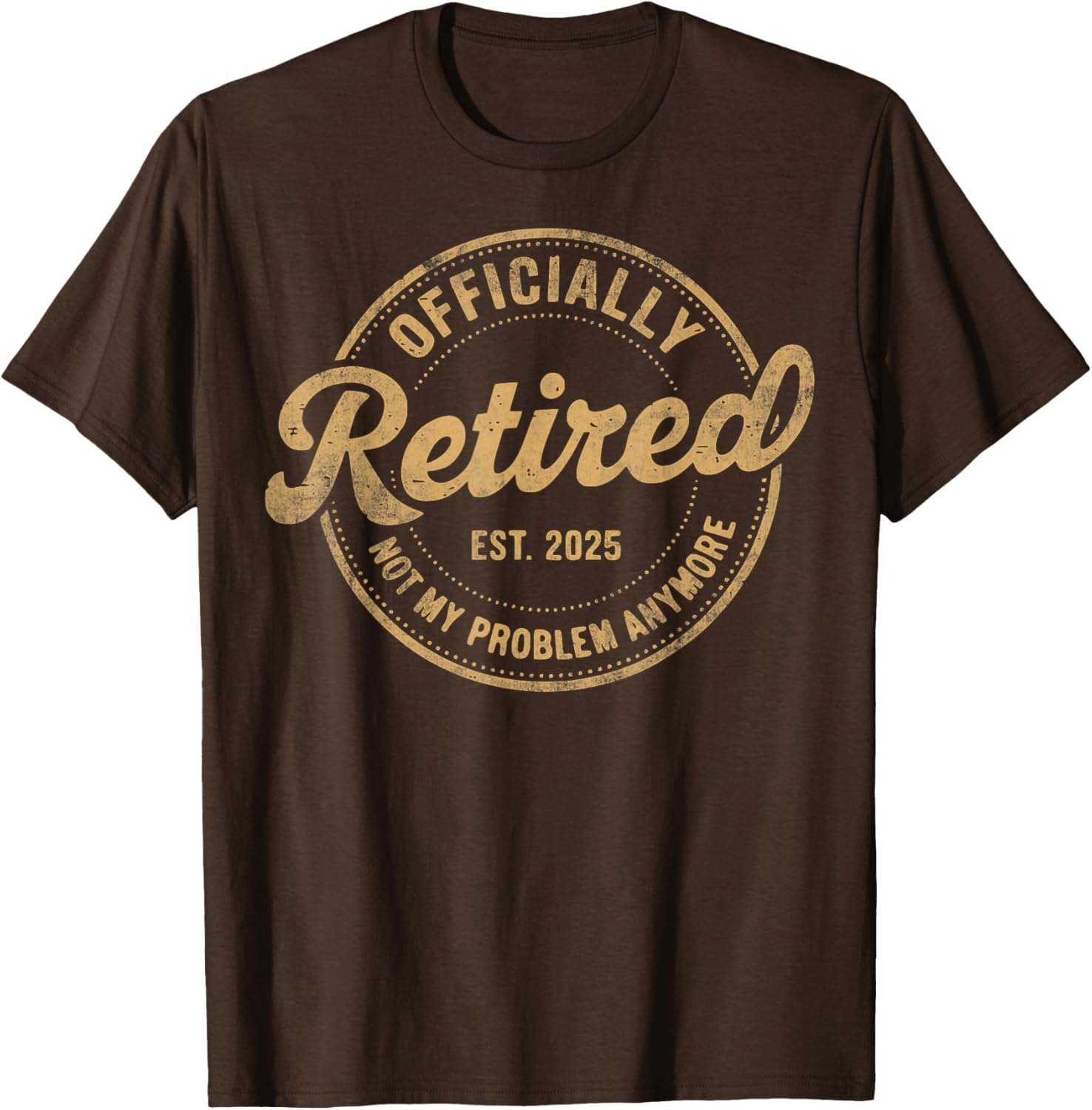 Funny Vintage Retired 2025 T-Shirt Perfect for Relaxed Living and Humor - 15