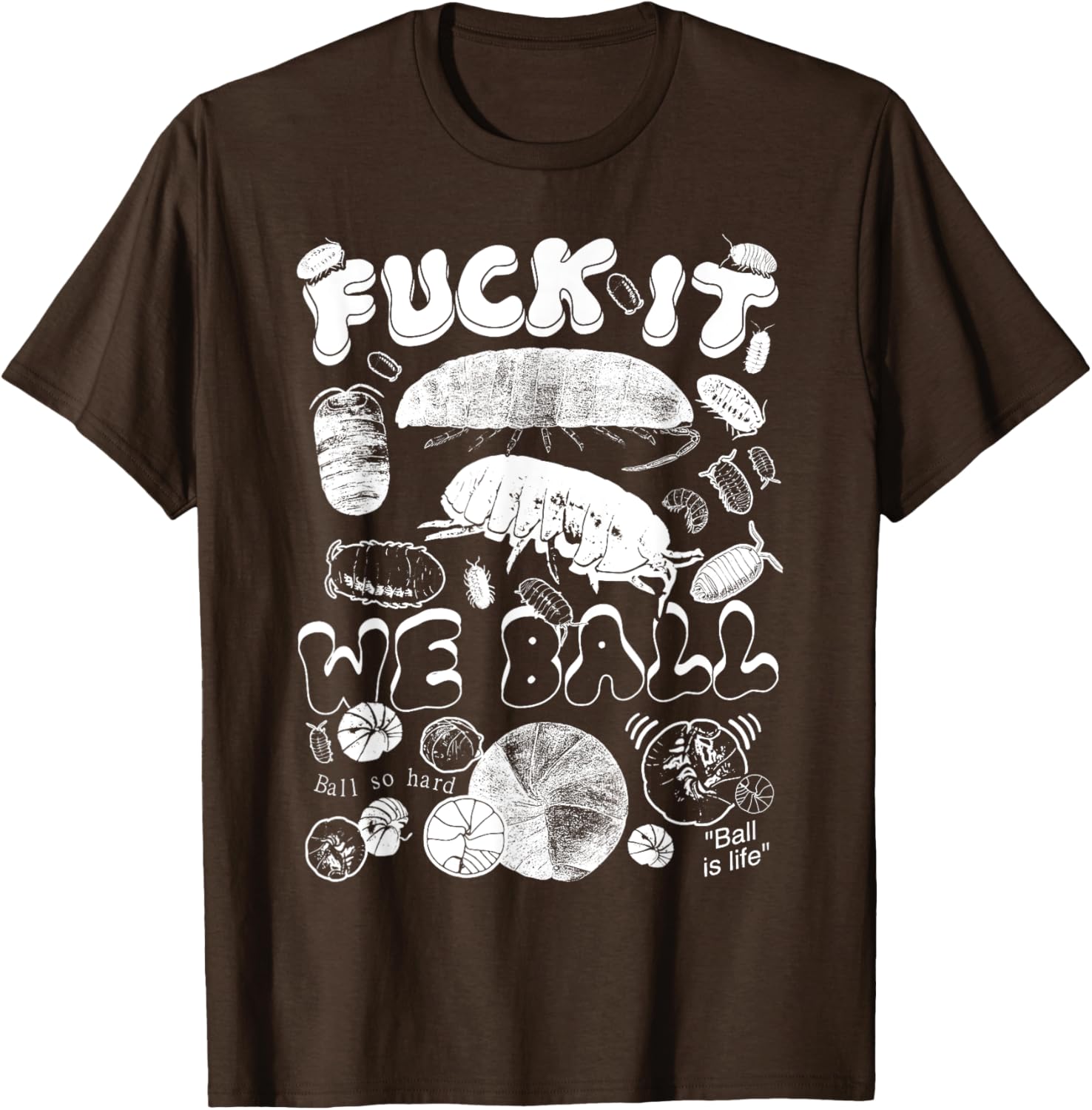 Fun Isopod Rolly Polly T-Shirt - Unique Style for Casual Wear - 28