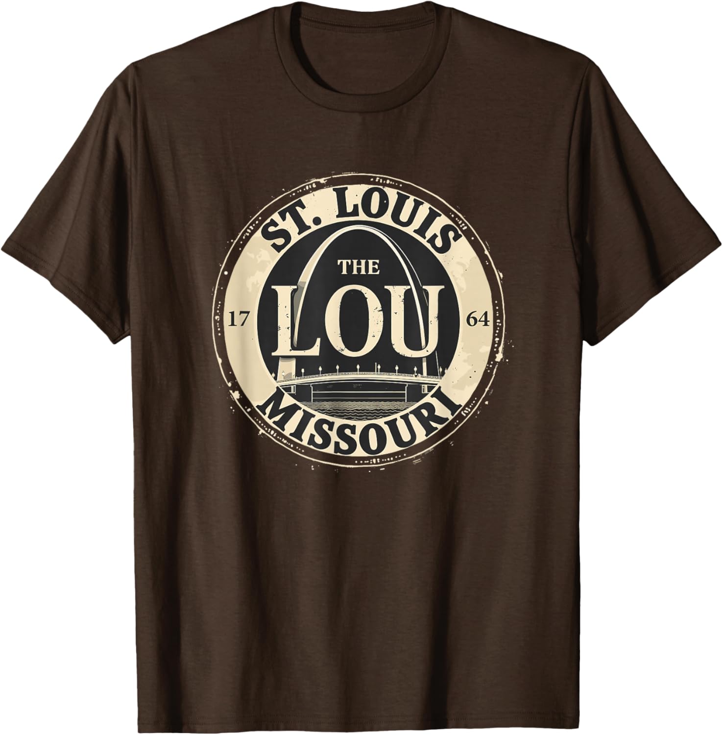 Vintage St Louis Arch T-Shirt for Men and Women - Stylish Missouri Apparel - 25