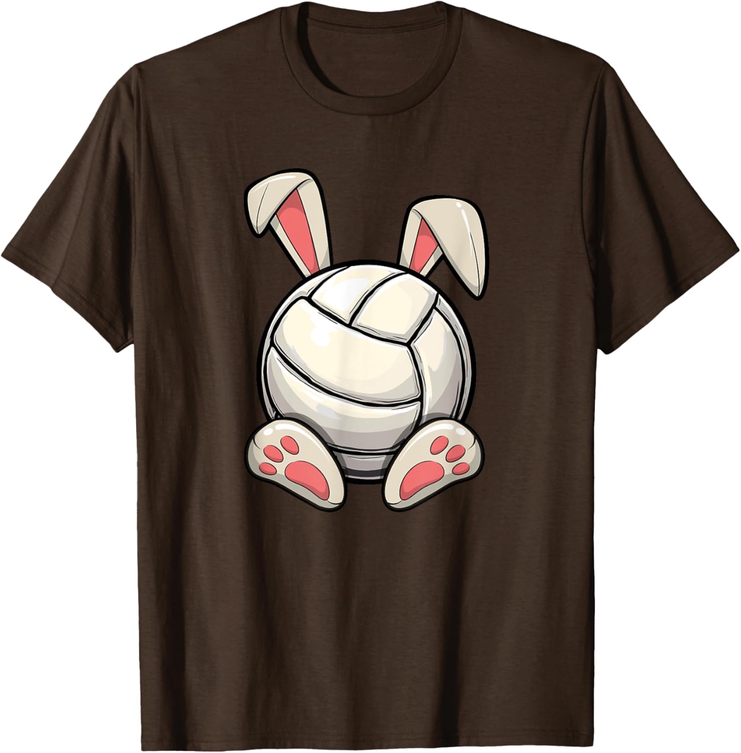 Easter Volleyball Bunny Ears T-Shirt for Kids' Egg Hunt Fun - 24