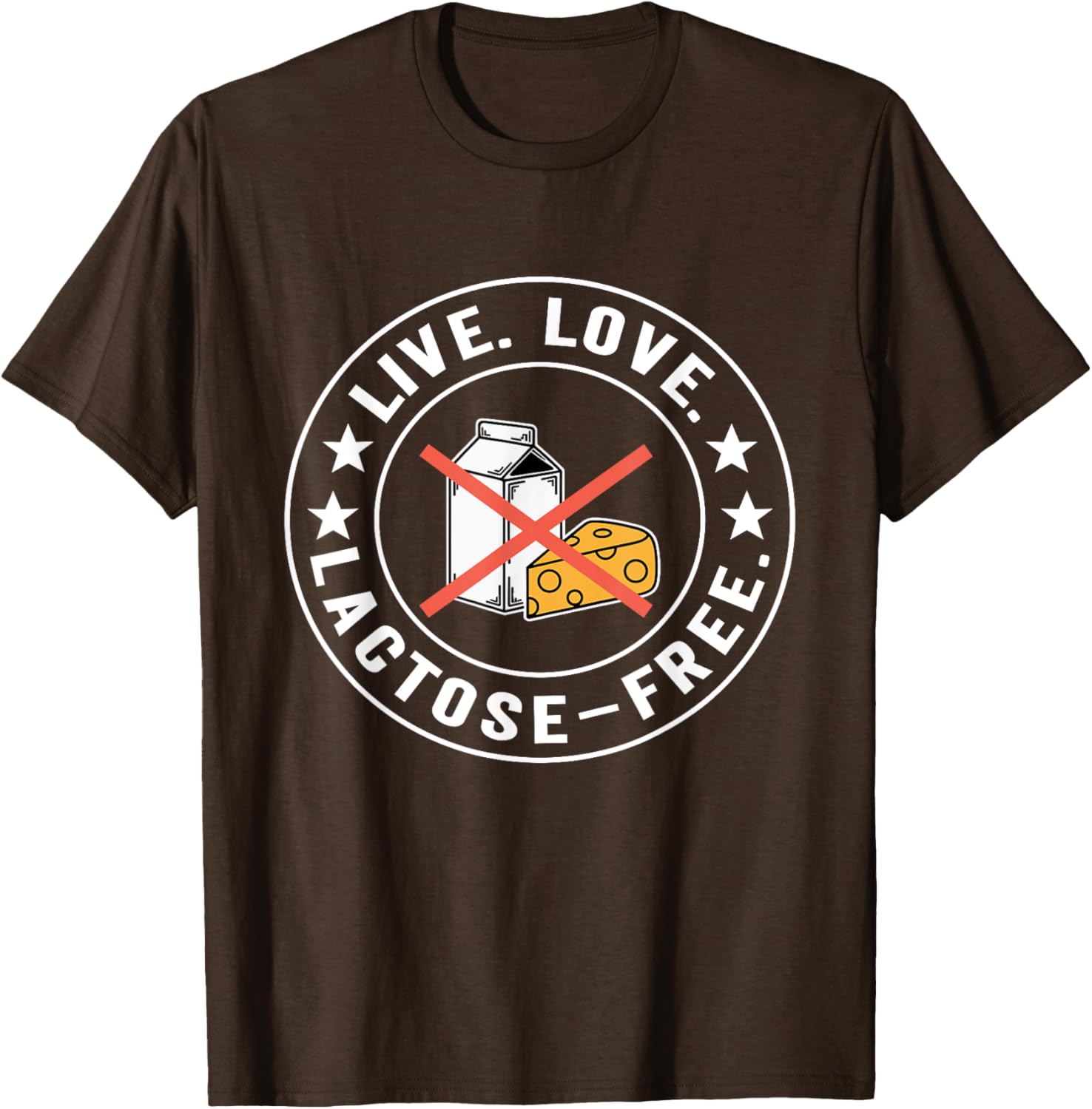 Funny Lactose Intolerance T-Shirt for Dairy Allergy Awareness and Comfort - 7