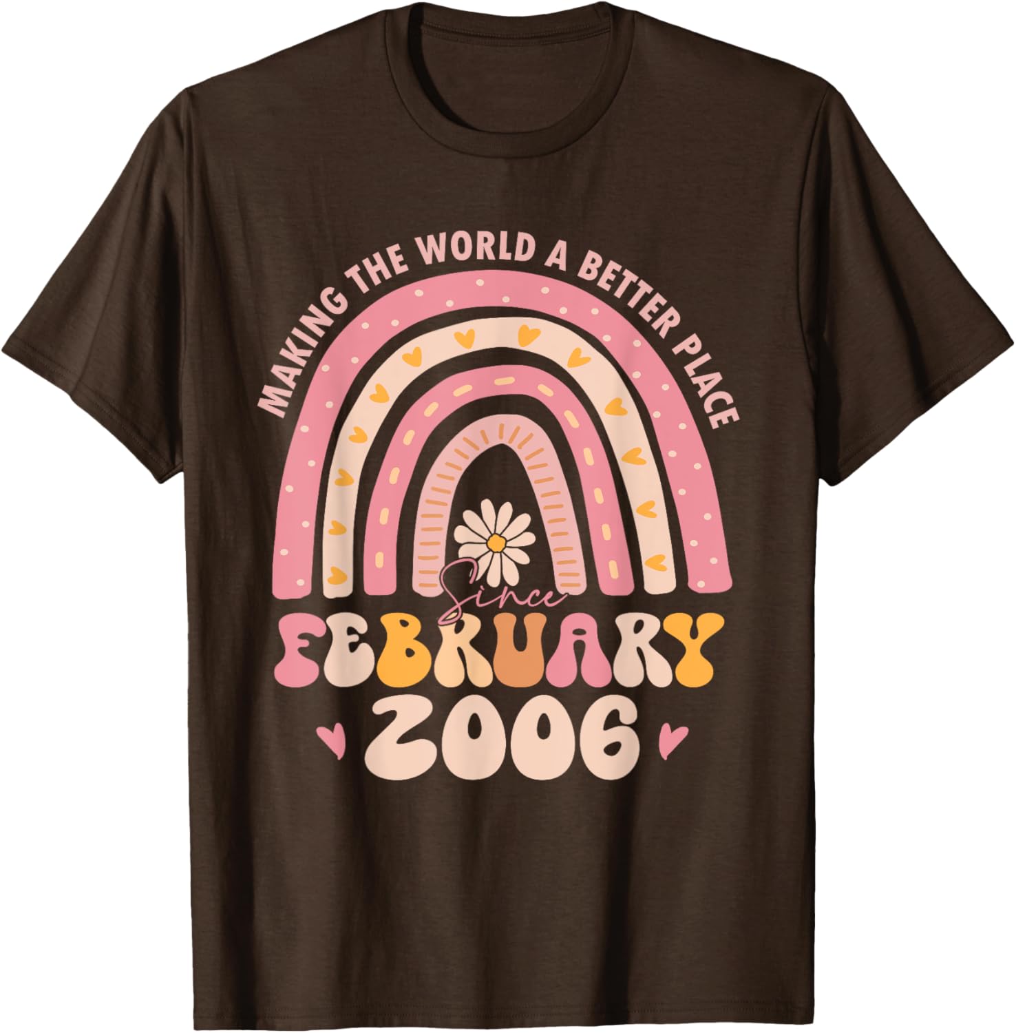 Retro February 2006 Ladies 19th Birthday T-Shirt for Women - 5
