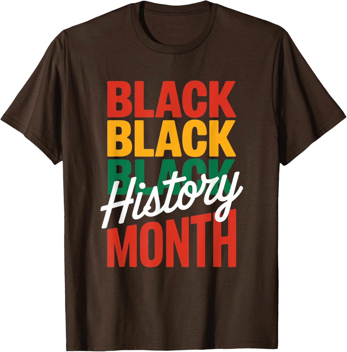 Black History Month Afro Motivational T-Shirt for Proud Supporters - 2