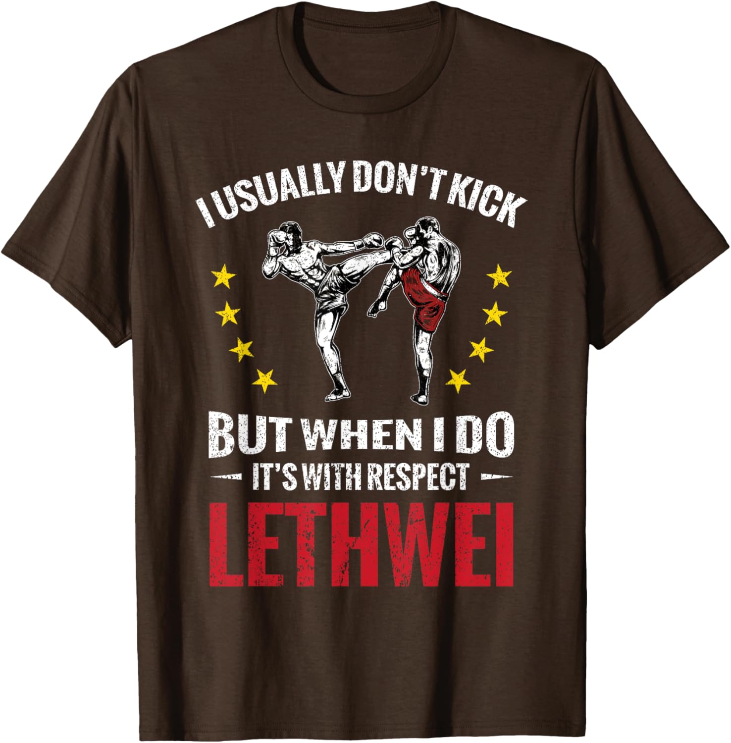 Respectful Lethwei T-Shirt for Fans of Martial Arts and Kickboxing - 26