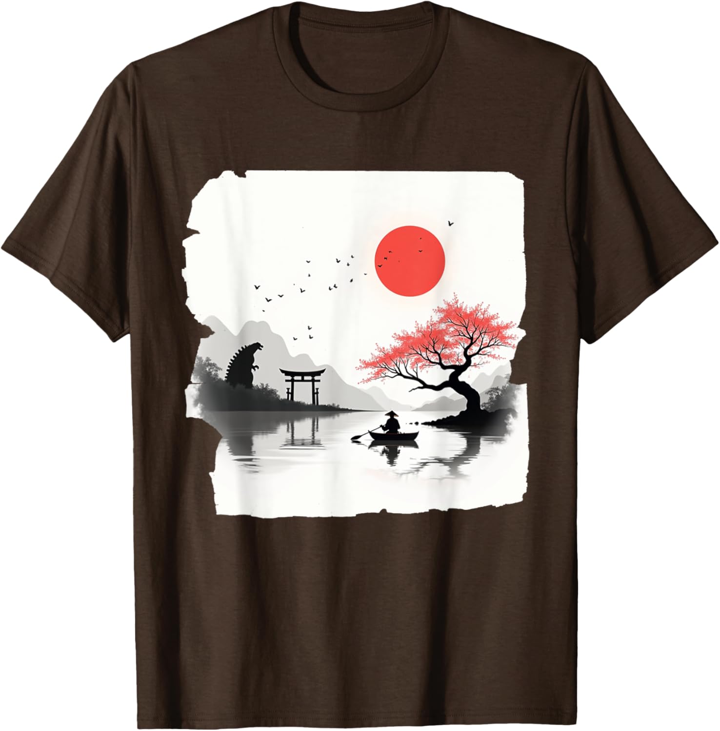 Retro Vintage Japanese Kaiju Art T-Shirt for Unique Style Lovers - 29
