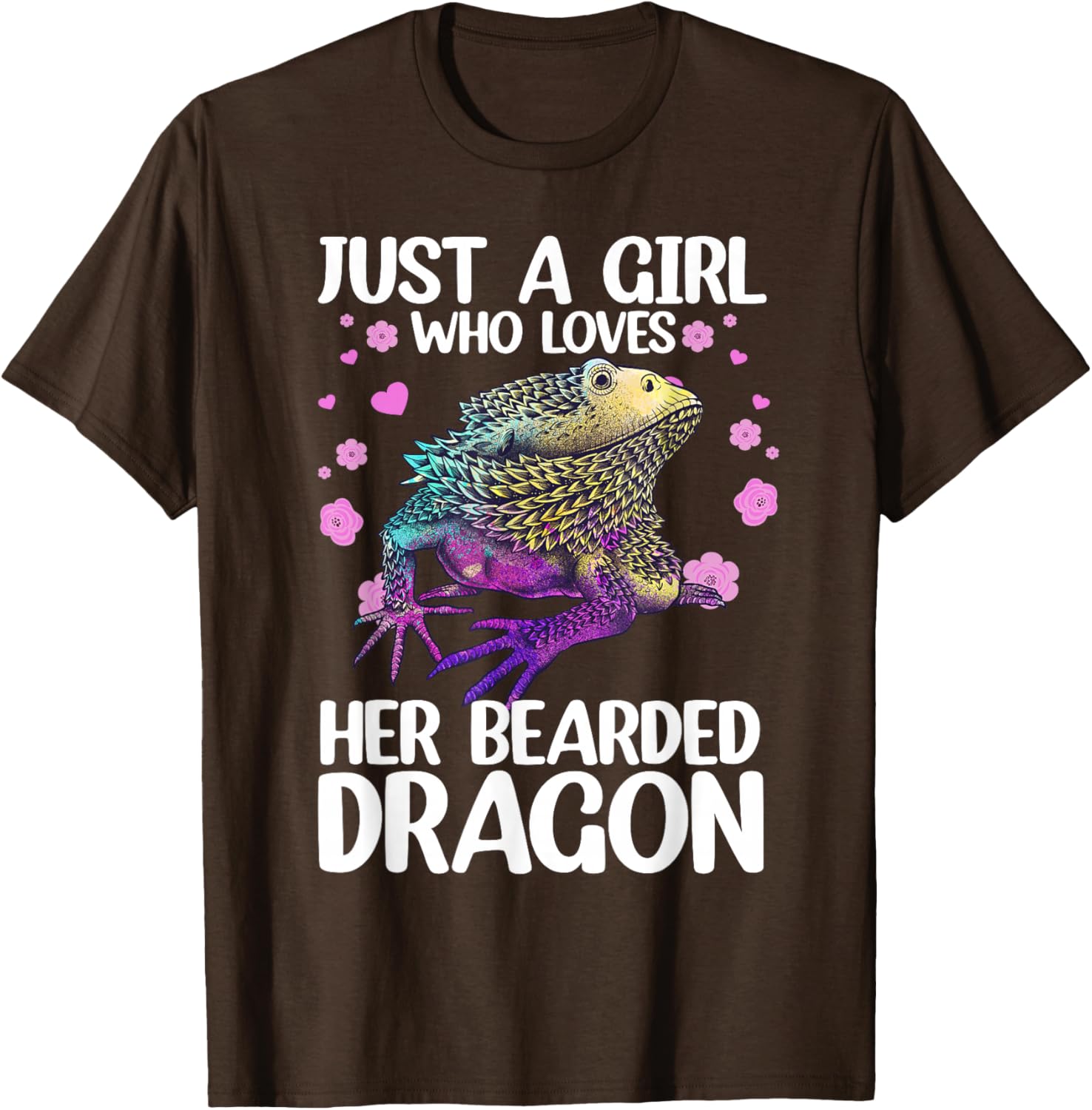 Cool Bearded Dragon T-Shirt for Women Perfect Gift for Reptile Lovers - 14