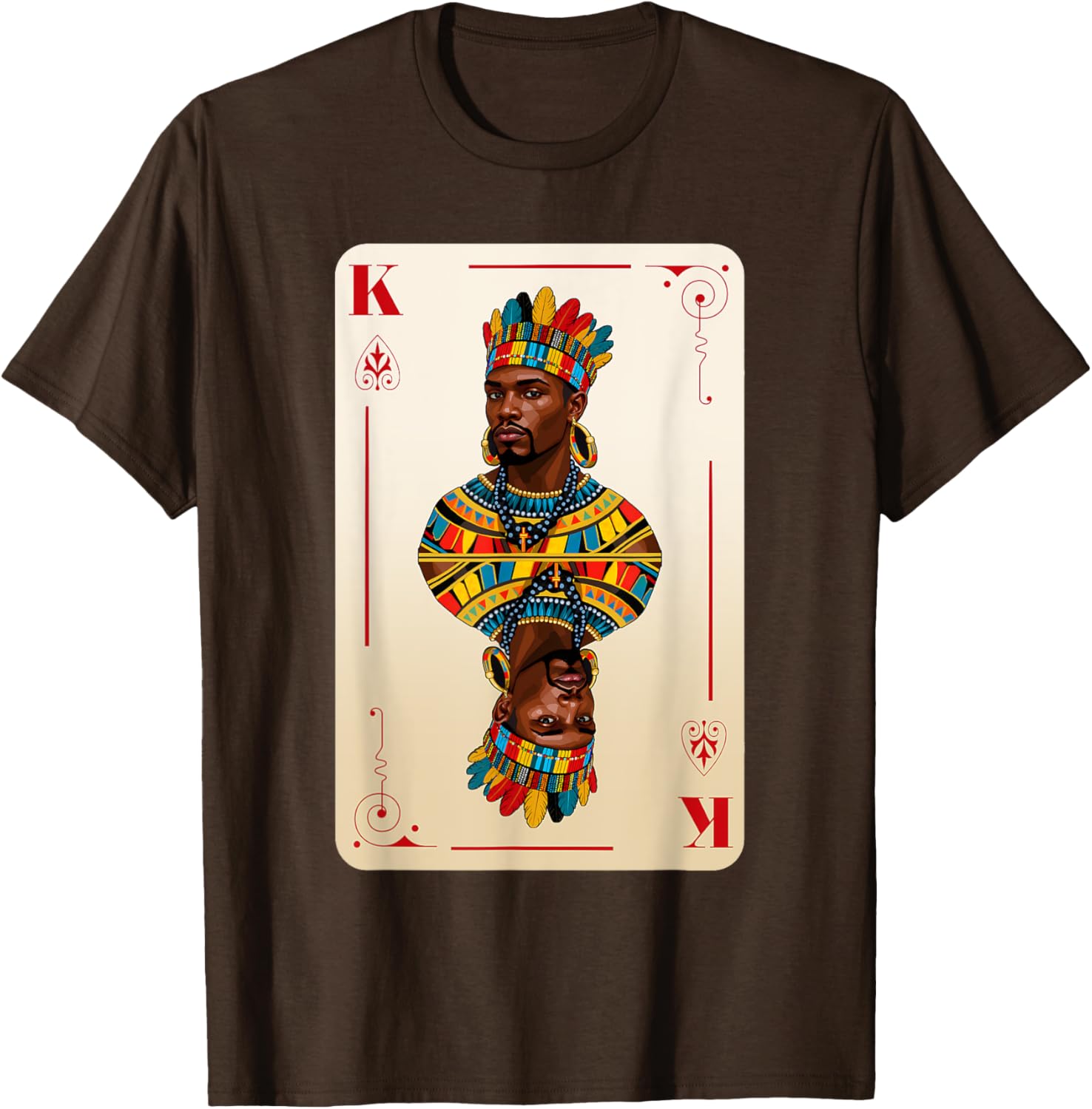 African King Black Pride BHM Couples T-Shirt for Men - Matching Style - 7