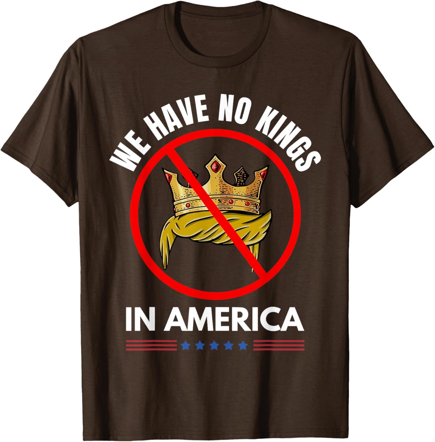 No Kings In America T-Shirt for Trendy Casual Fashion Lovers - 3