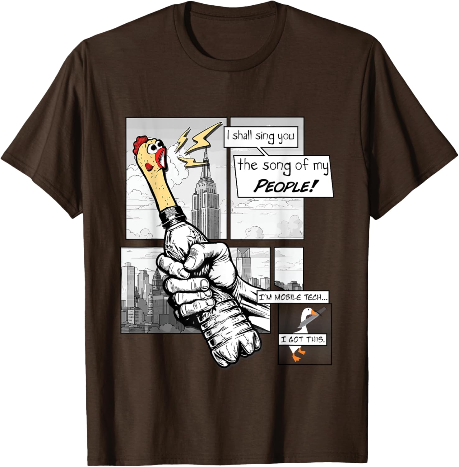 The Song of My People 2025 Mobile Tech T-Shirt for Trendy Comfort - 10